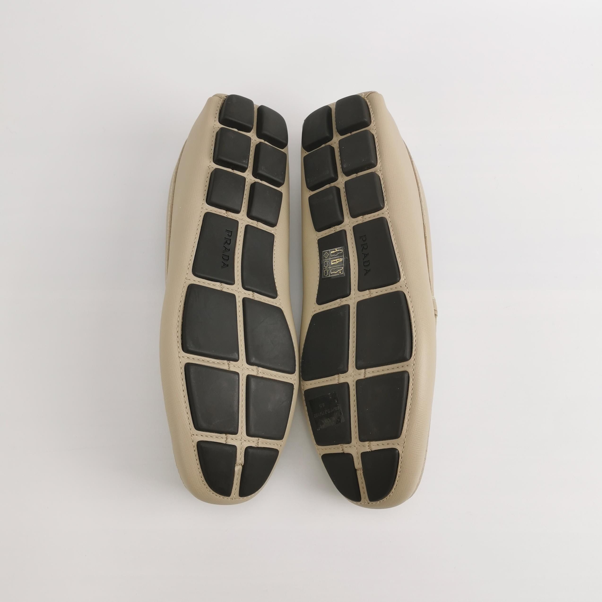 Prada Prada Saffiano Triangle Logo Loafers Size 8.5 Size US 9 / EU 42 - 6 Thumbnail