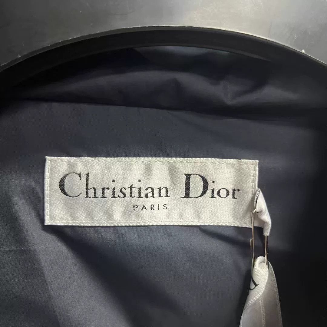 Dior Dior Down Striped Blue Heavy Coat l Men Size US L / EU 52-54 / 3 - 3 Thumbnail