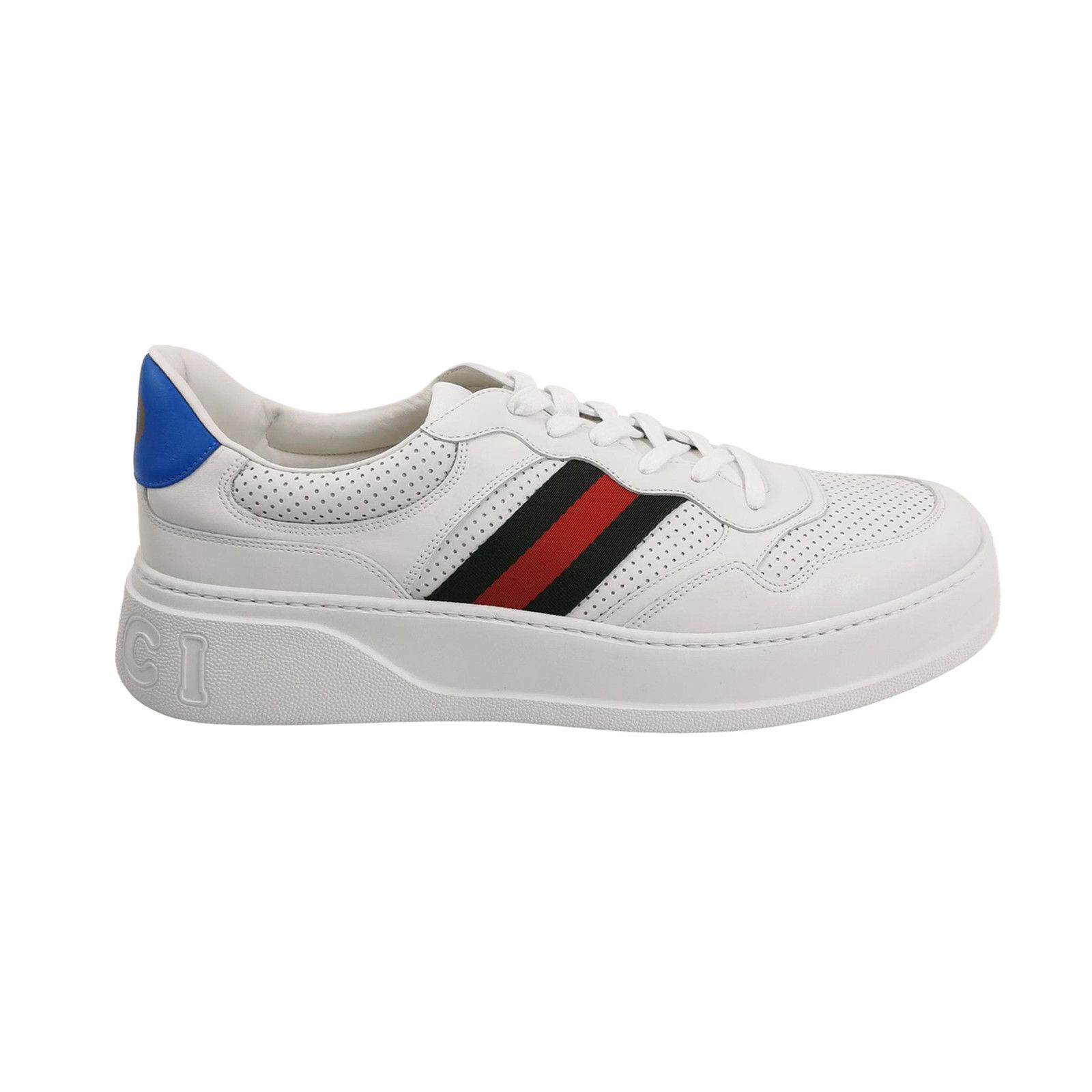 Gucci Gucci Web Stripe Platform Sneakers Size 49 Size US 15 / EU 48 - 2 Thumbnail