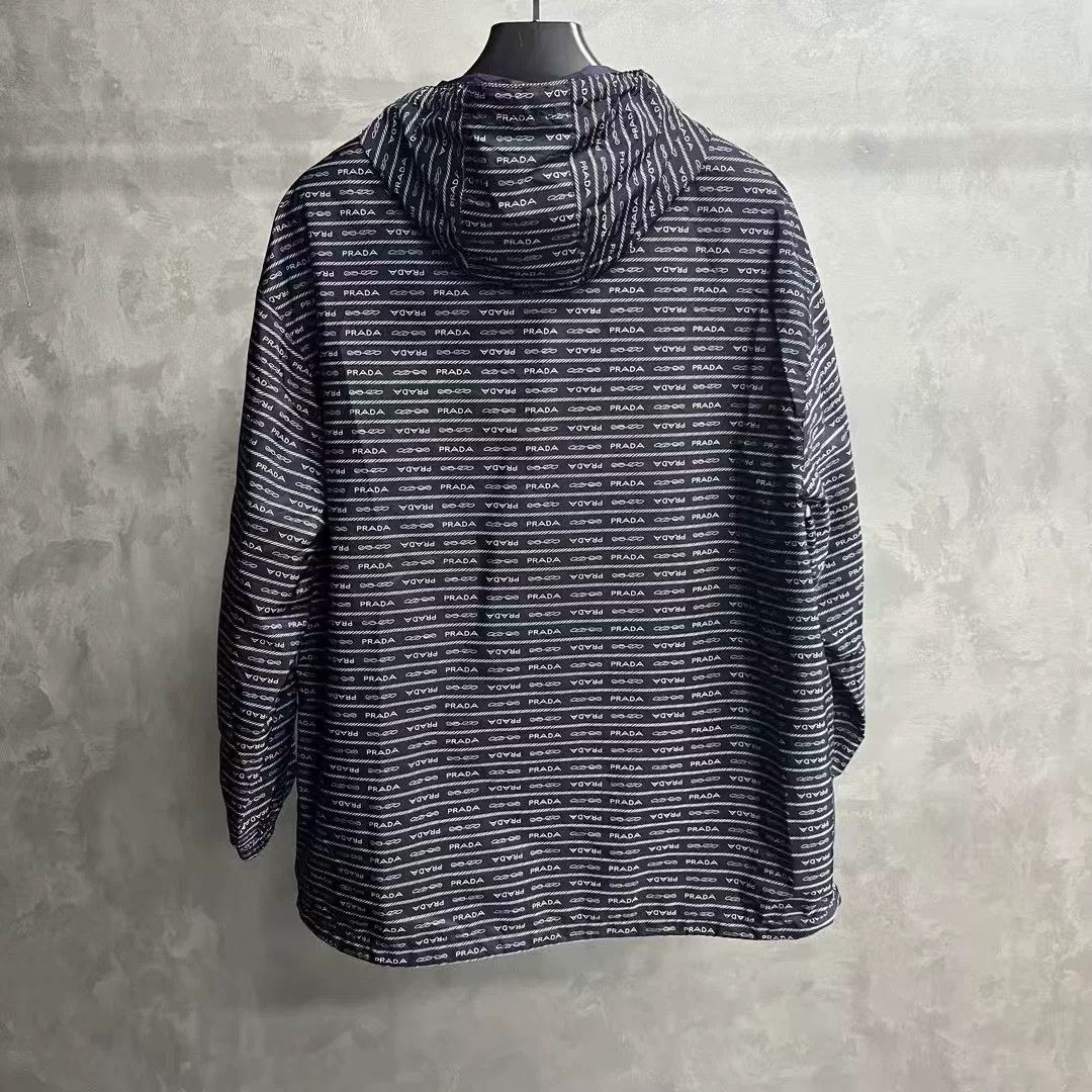 Prada Prada Printed Black Light Jacket xs Men Size US XS / EU 42 / 0 - 2 Thumbnail