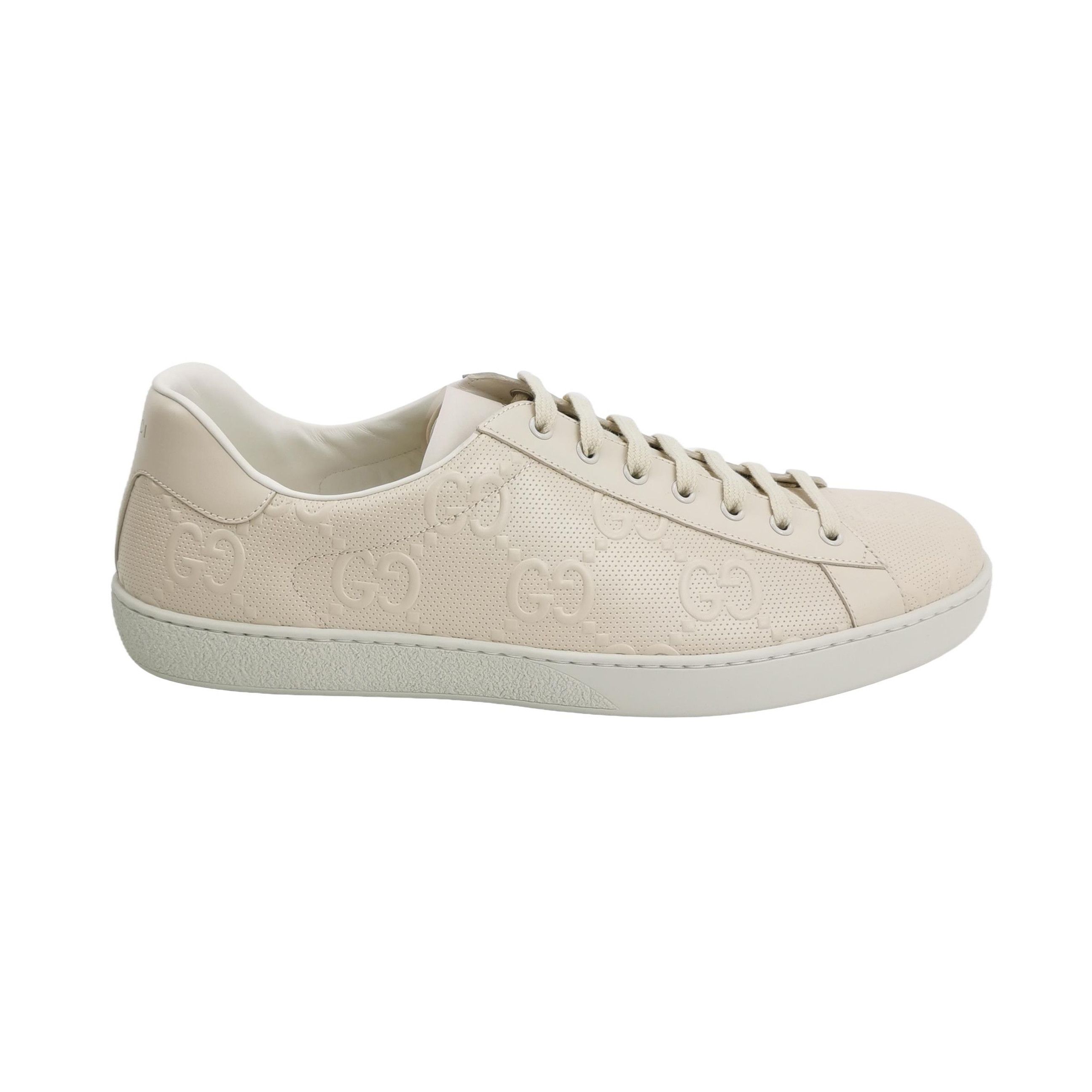 Gucci Gucci Perforated GG Ace Sneakers 15 Size US 15 / EU 48 - 2 Thumbnail