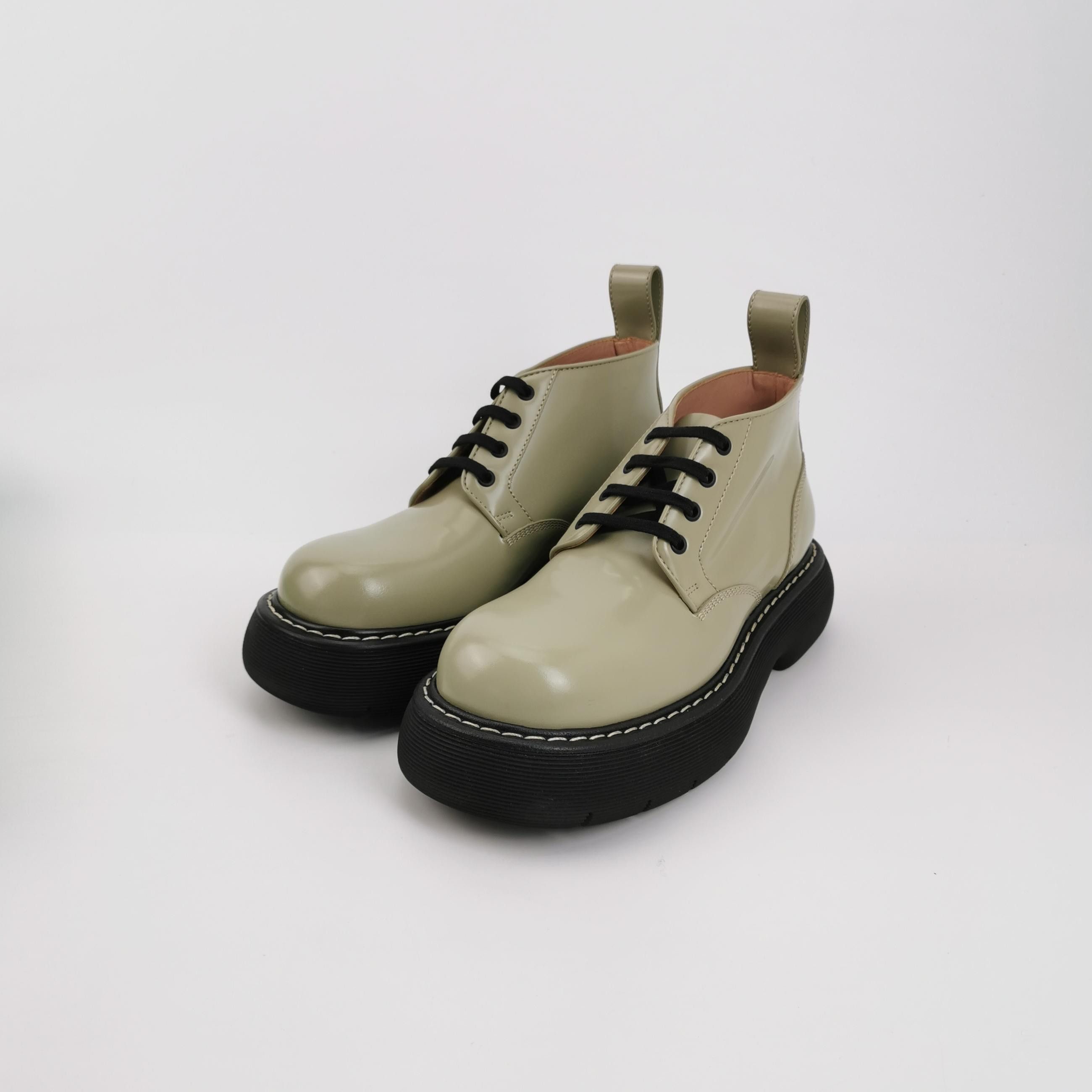 Bottega Veneta Bottega Veneta Lug Sole Leather Derby Shoes 41 Size US 8 / EU 41 - 3 Thumbnail