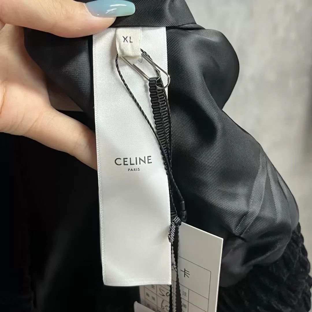 Celine Celine Embroidered Striped Black Light Jacket xl Men Size US XL / EU 56 / 4 - 5 Thumbnail