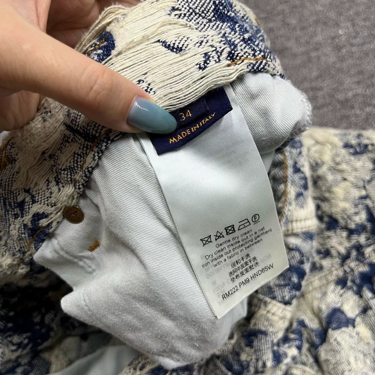 Louis Vuitton Louis Vuitton Printed Graphic Multi Casual Pants 28 Men Size US 28 / EU 44 - 4 Thumbnail