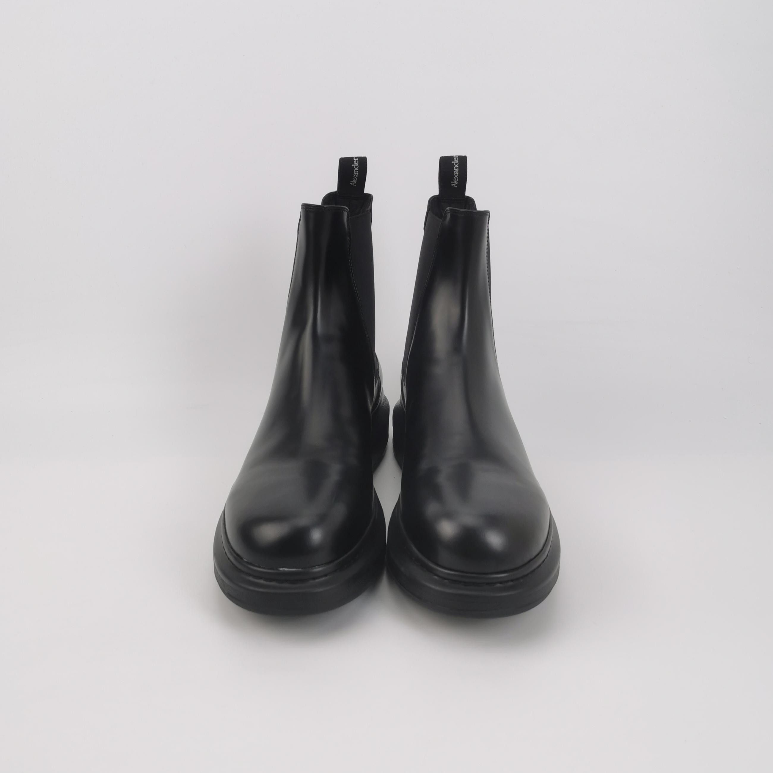 Alexander McQueen Alexander McQueen Leather Chelsea Boots 44 Size US 11 / EU 44 - 4 Thumbnail
