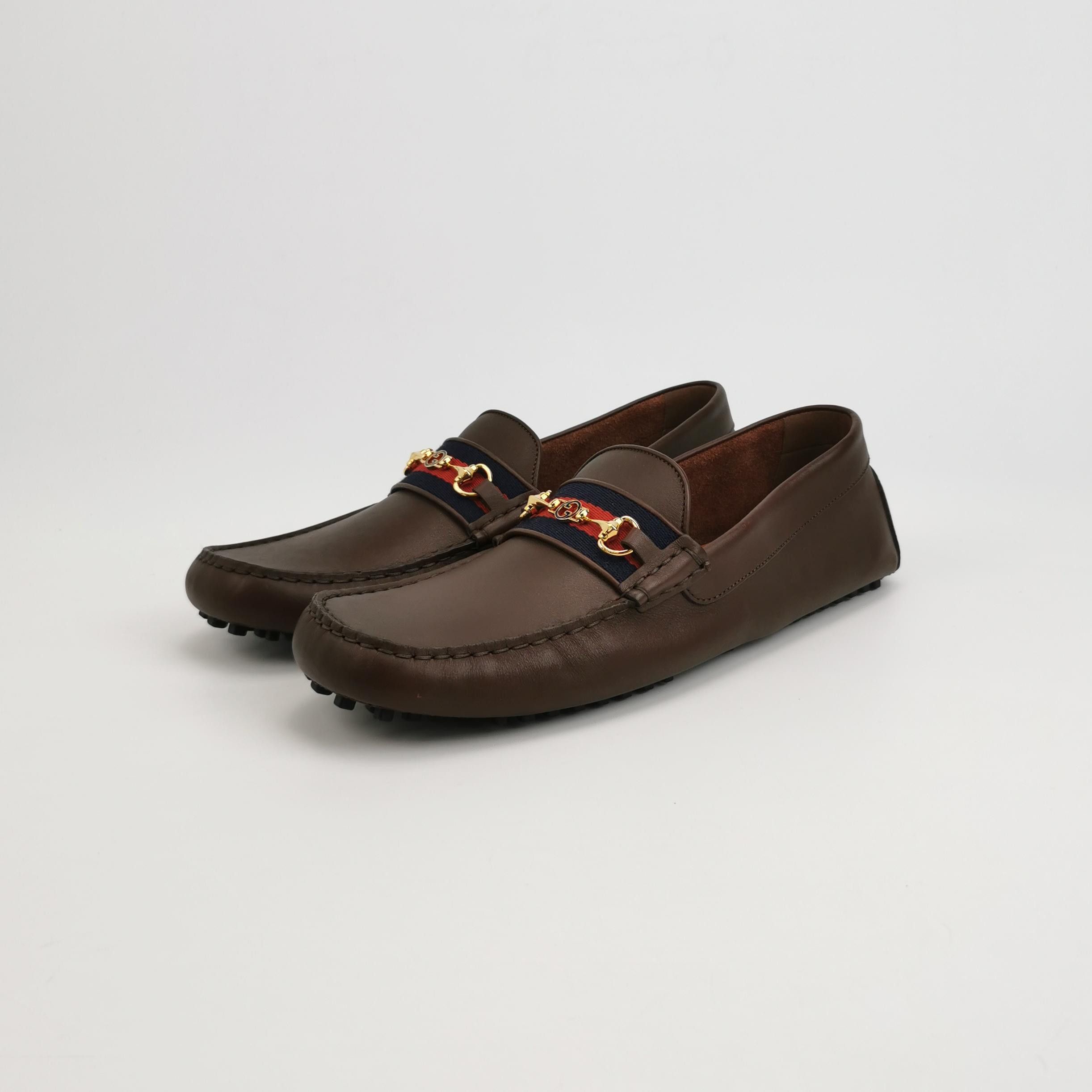 Gucci Gucci Horsebit Web Stripe Loafers EU 45 Size US 12 / EU 45 - 3 Thumbnail
