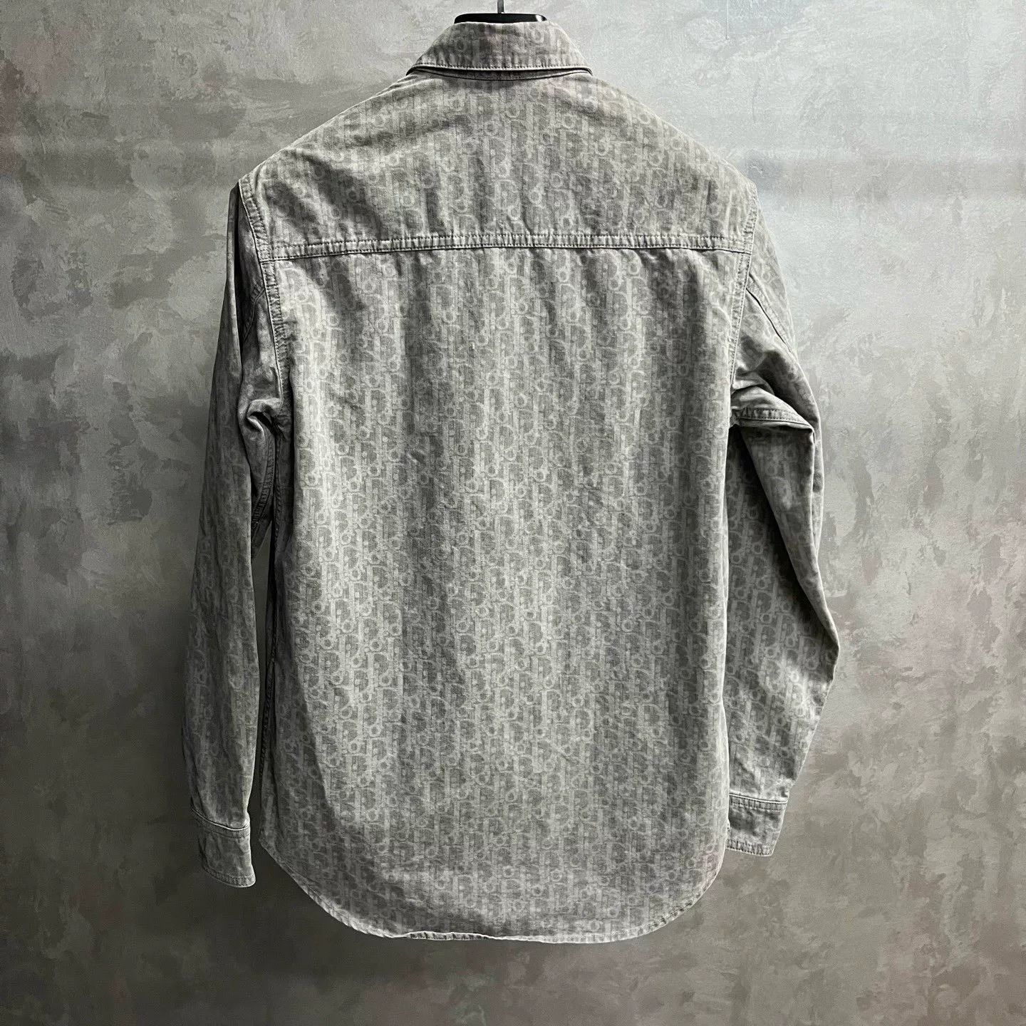 Dior Dior Denim Printed Shirt xs Men Size US XS / EU 42 / 0 - 2 Thumbnail