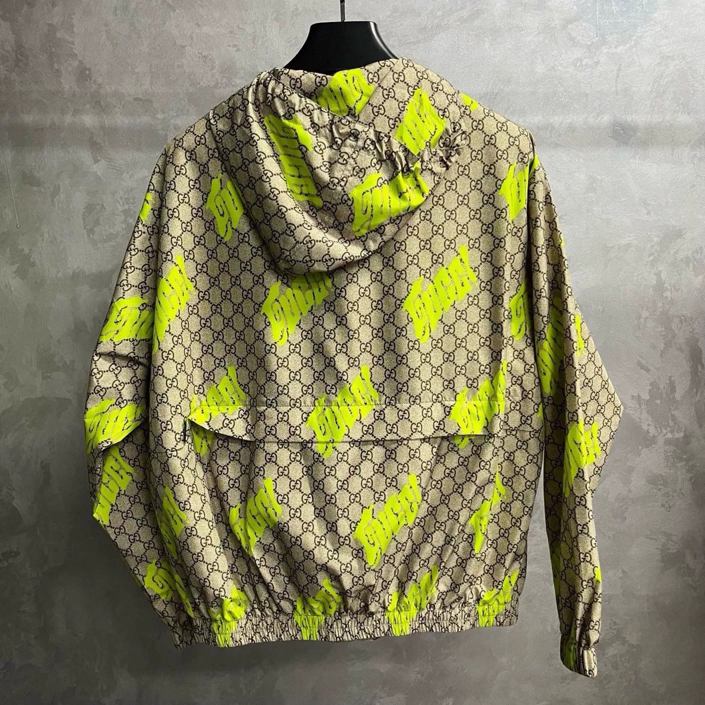 Gucci Gucci Printed Green Jacket XS Women Size XS / US 0-2 / IT 36-38 - 2 Thumbnail