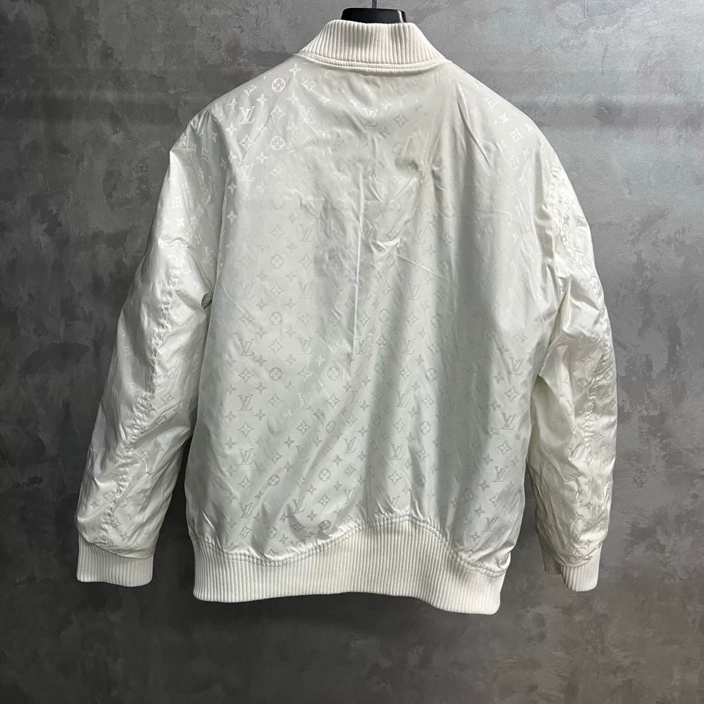 Louis Vuitton Louis Vuitton Leather Printed White Light Jacket m Men Size US M / EU 48-50 / 2 - 4 Thumbnail