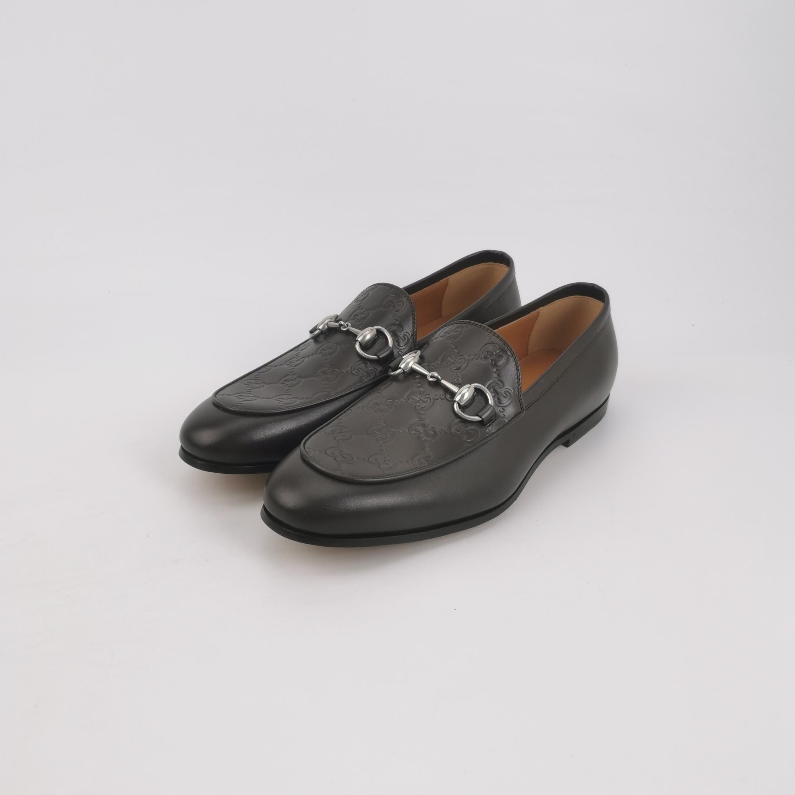 Gucci Gucci GG Monogram Leather Bit Loafers 40 Size US 7 / EU 40 - 3 Thumbnail