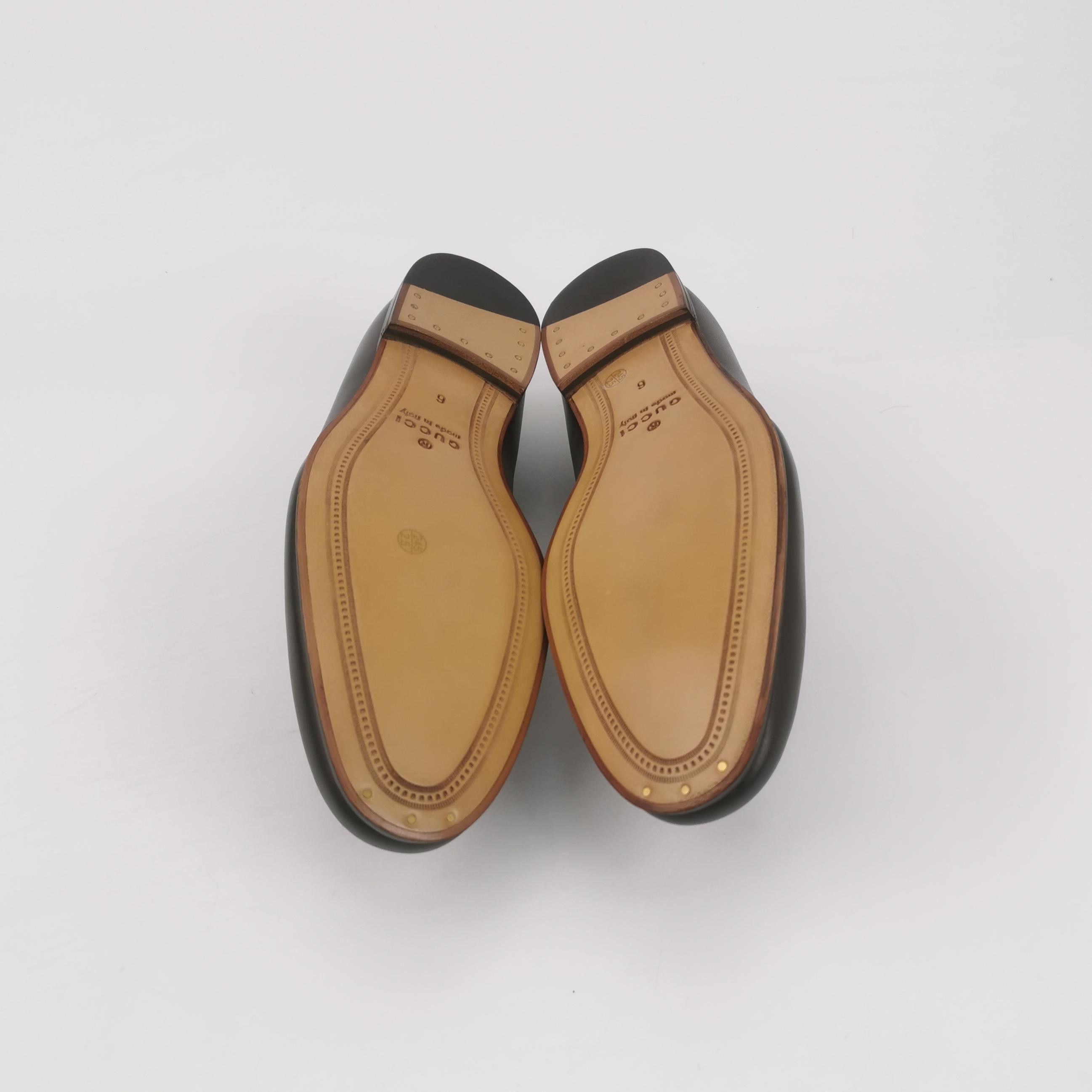 Gucci Gucci GG Monogram Leather Bit Loafers 40 Size US 7 / EU 40 - 6 Thumbnail