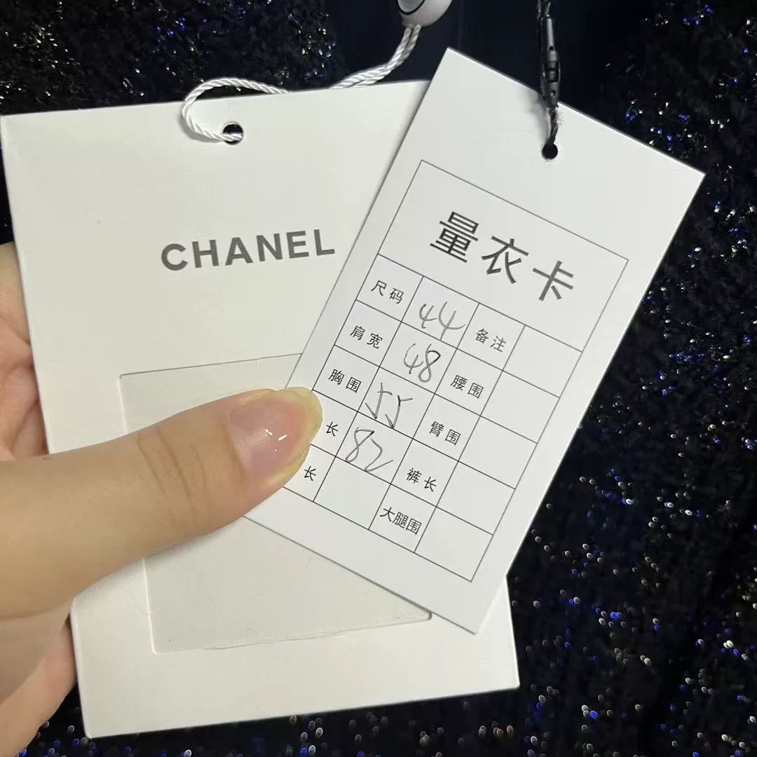 Chanel Chanel Blue Jacket XS Women Size XS / US 0-2 / IT 36-38 - 5 Thumbnail