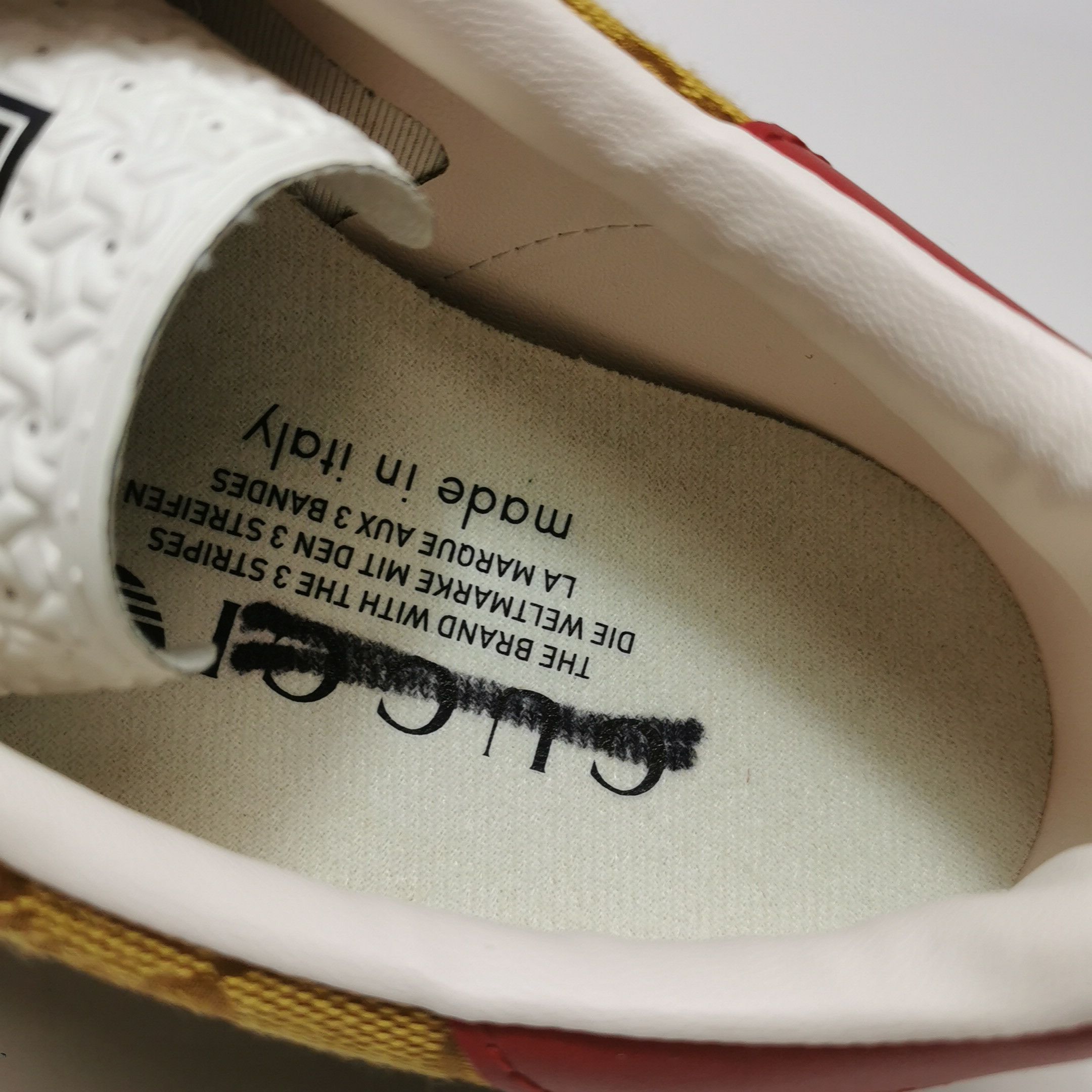 Gucci Gucci x Adidas GG Monogram Canvas Gazelle Sneakers EU 39.5 Size US 6 / EU 39 - 9 Thumbnail