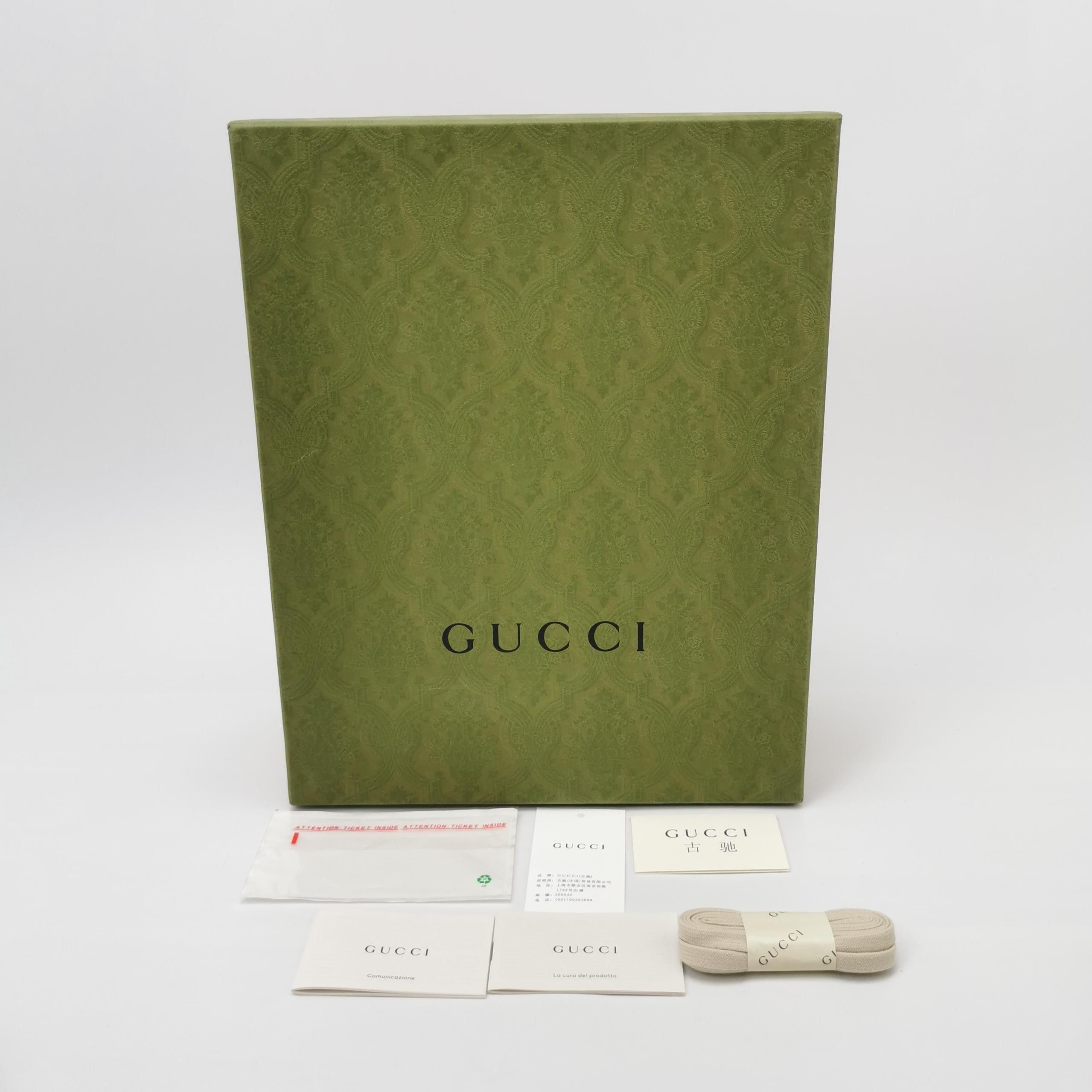 Gucci Gucci Tennis 1977 GG Monogram Canvas Sneakers Size 42.5 Size US 9 / EU 42 - 7 Thumbnail