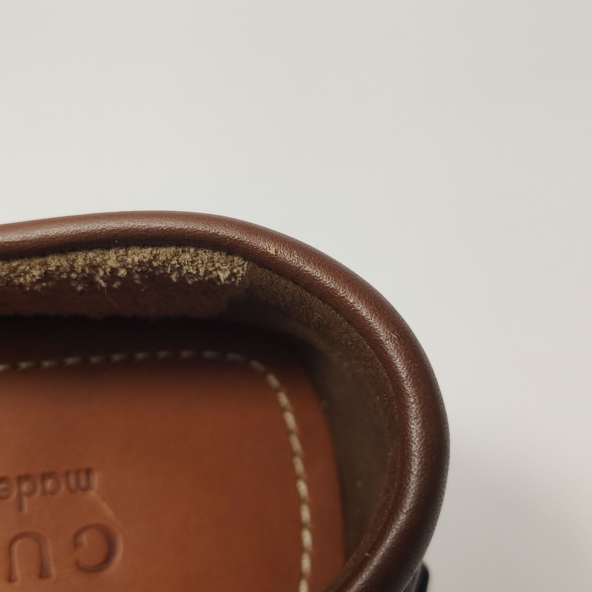 Gucci Gucci Brown Leather Interlocking G Drivers 38.5 Size US 5.5 / EU 38 - 10 Thumbnail