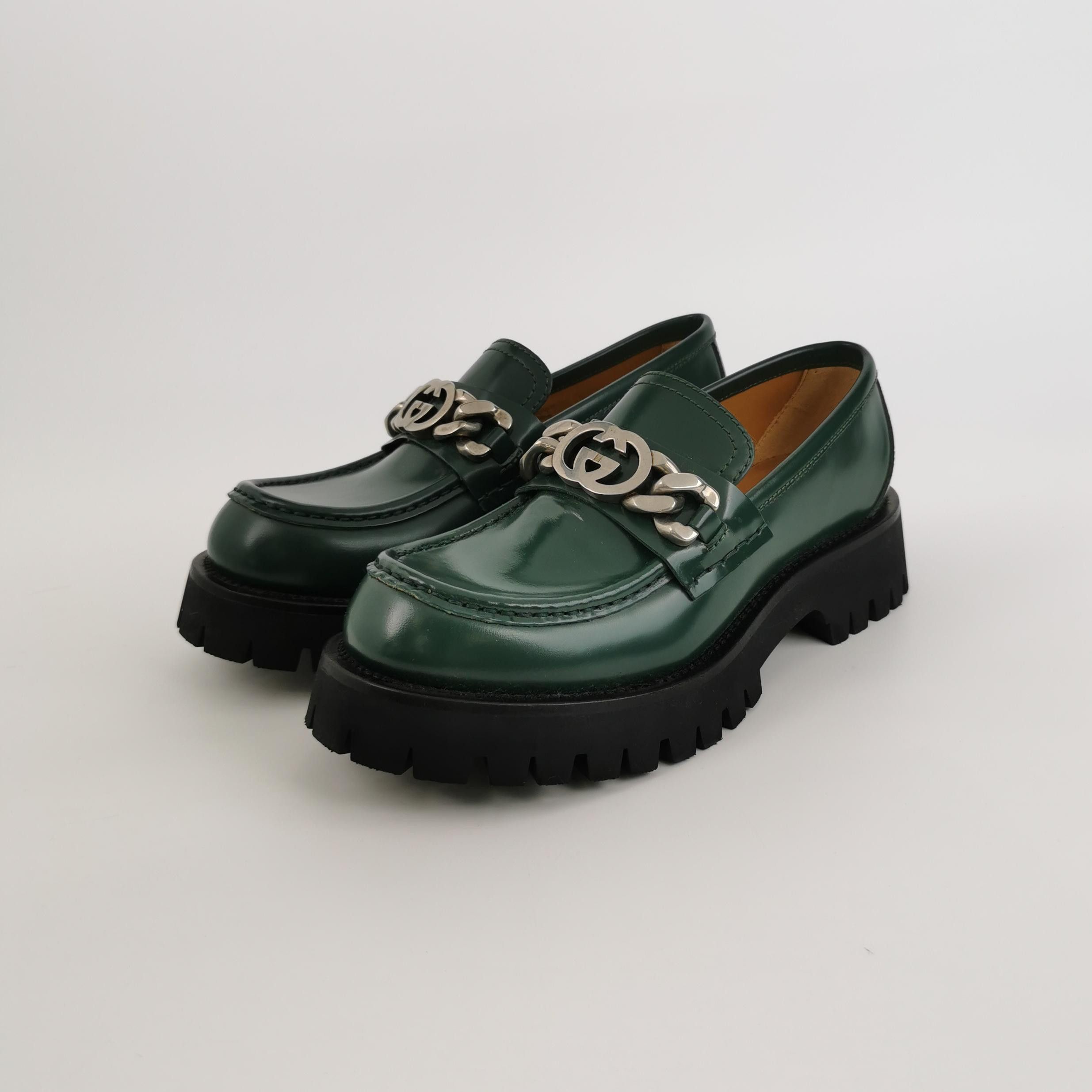 Gucci Gucci Interlocking G Platform Loafers 5.5 Size US 6 / EU 39 - 3 Thumbnail