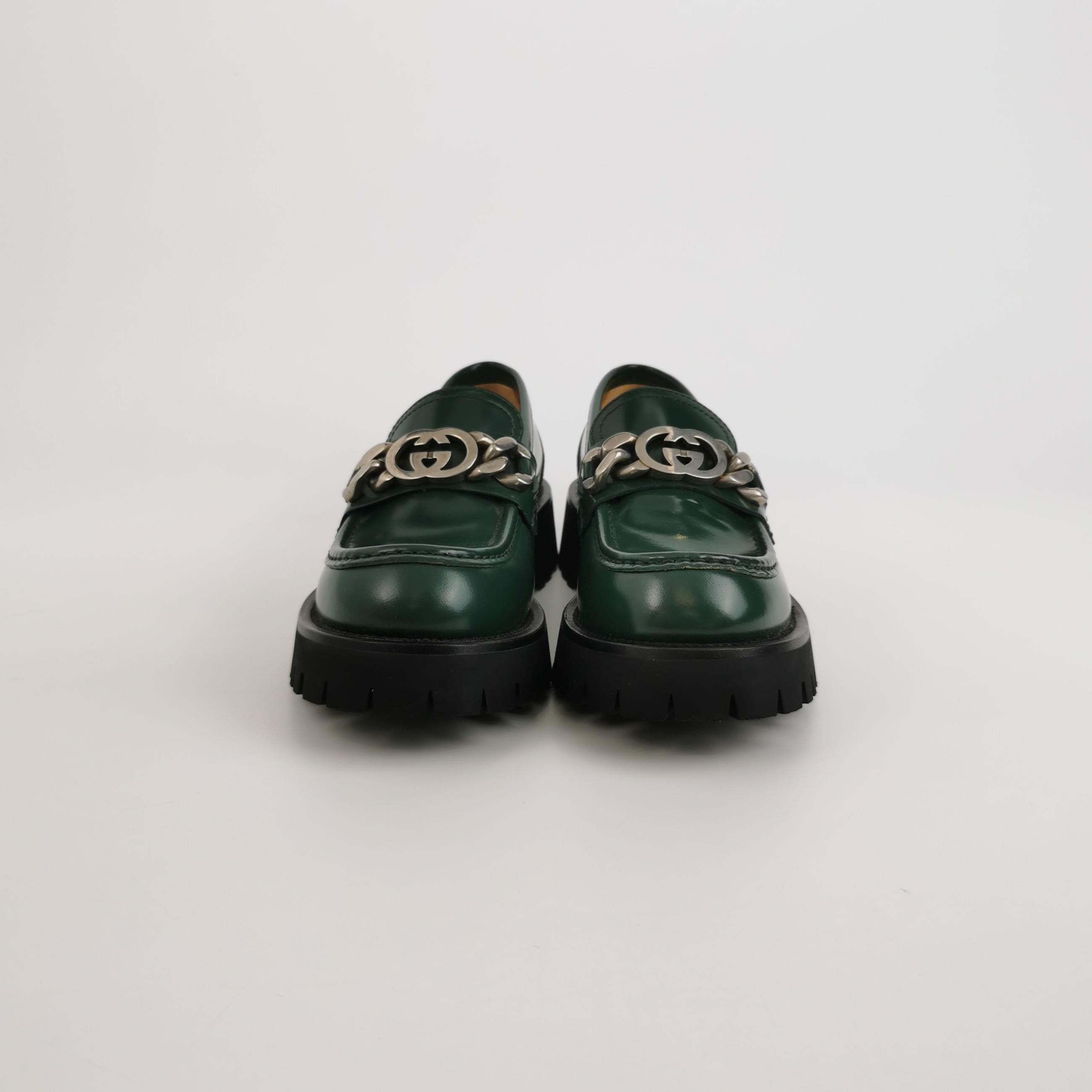 Gucci Gucci Interlocking G Platform Loafers 5.5 Size US 6 / EU 39 - 4 Thumbnail