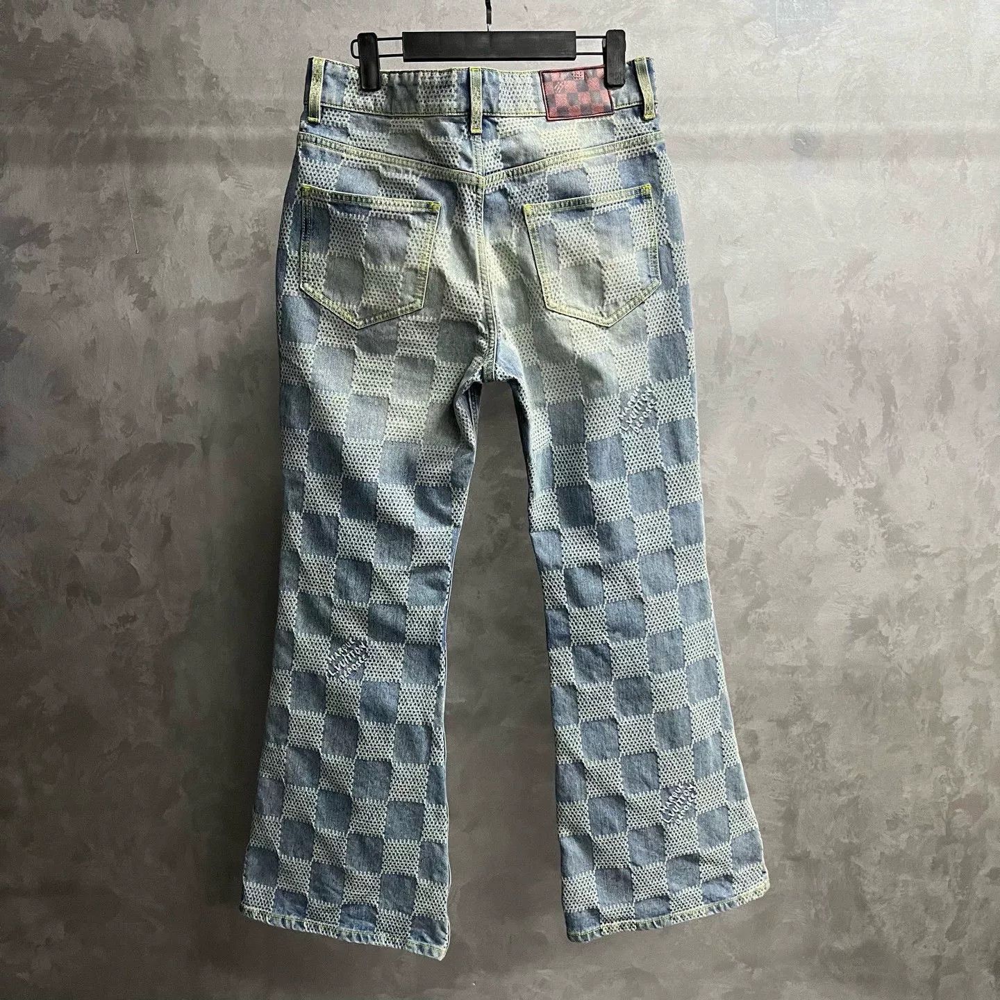 Louis Vuitton Louis Vuitton Denim Plaid Blue Denim Jeans 28 Men Size US 28 / EU 44 - 2 Thumbnail
