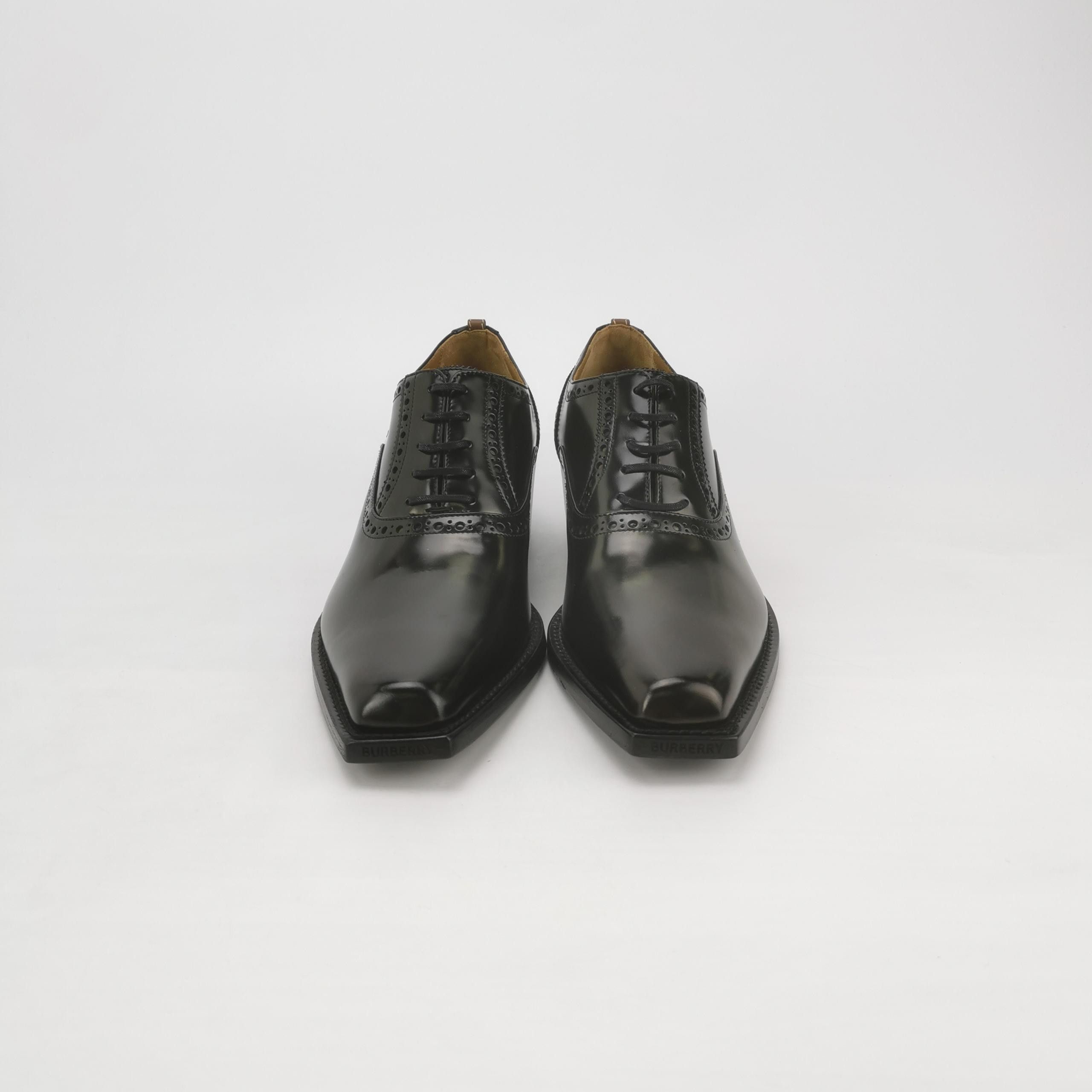 Burberry Burberry Brogue Square Toe Leather Shoes 43 Size US 10 / EU 43 - 4 Thumbnail