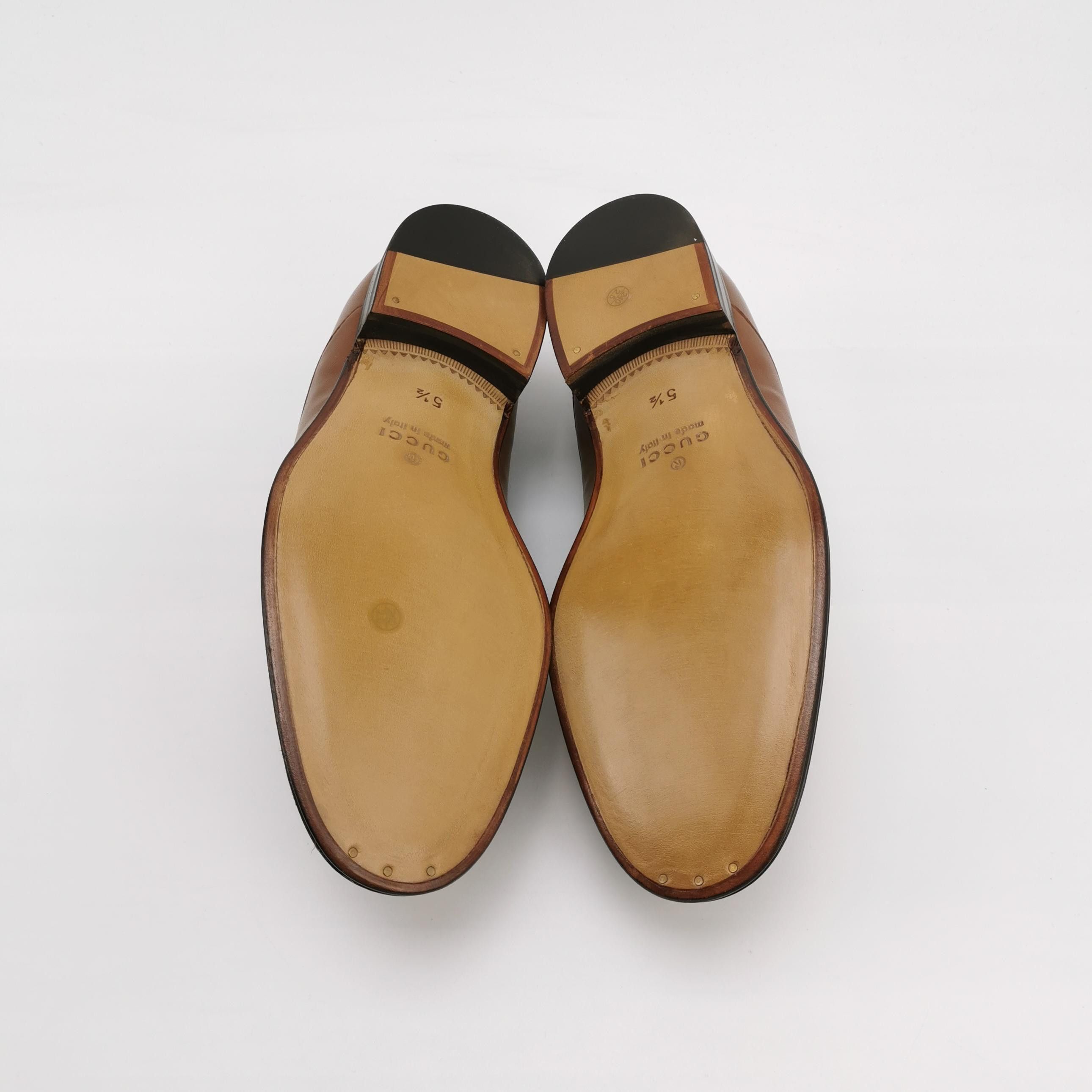 Gucci Gucci Interlocking G Chain Leather Loafers UK 5.5 Size US 6 / EU 39 - 6 Thumbnail