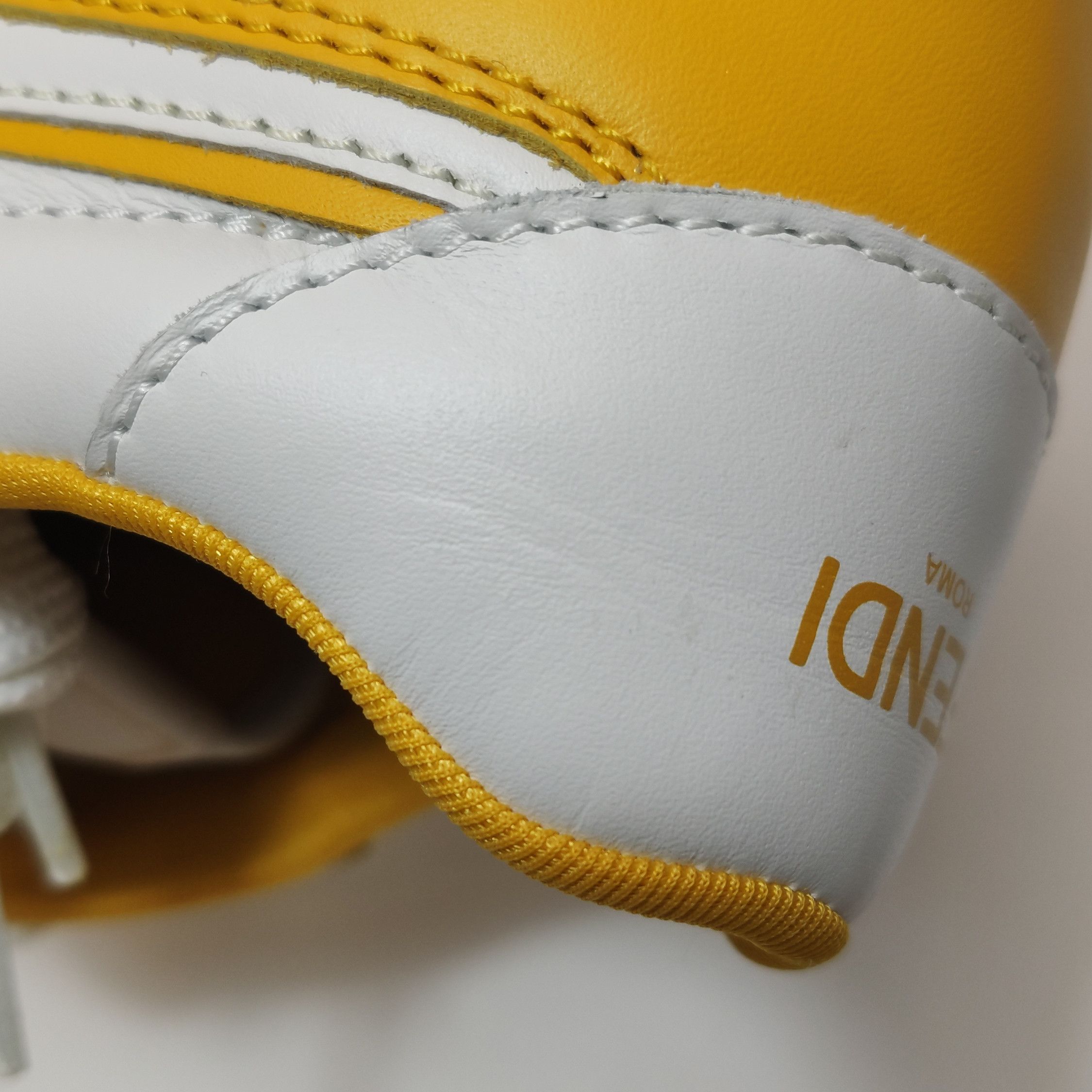 Fendi Fendi Yellow Leather Match Sneakers 43 Size US 10 / EU 43 - 12 Thumbnail