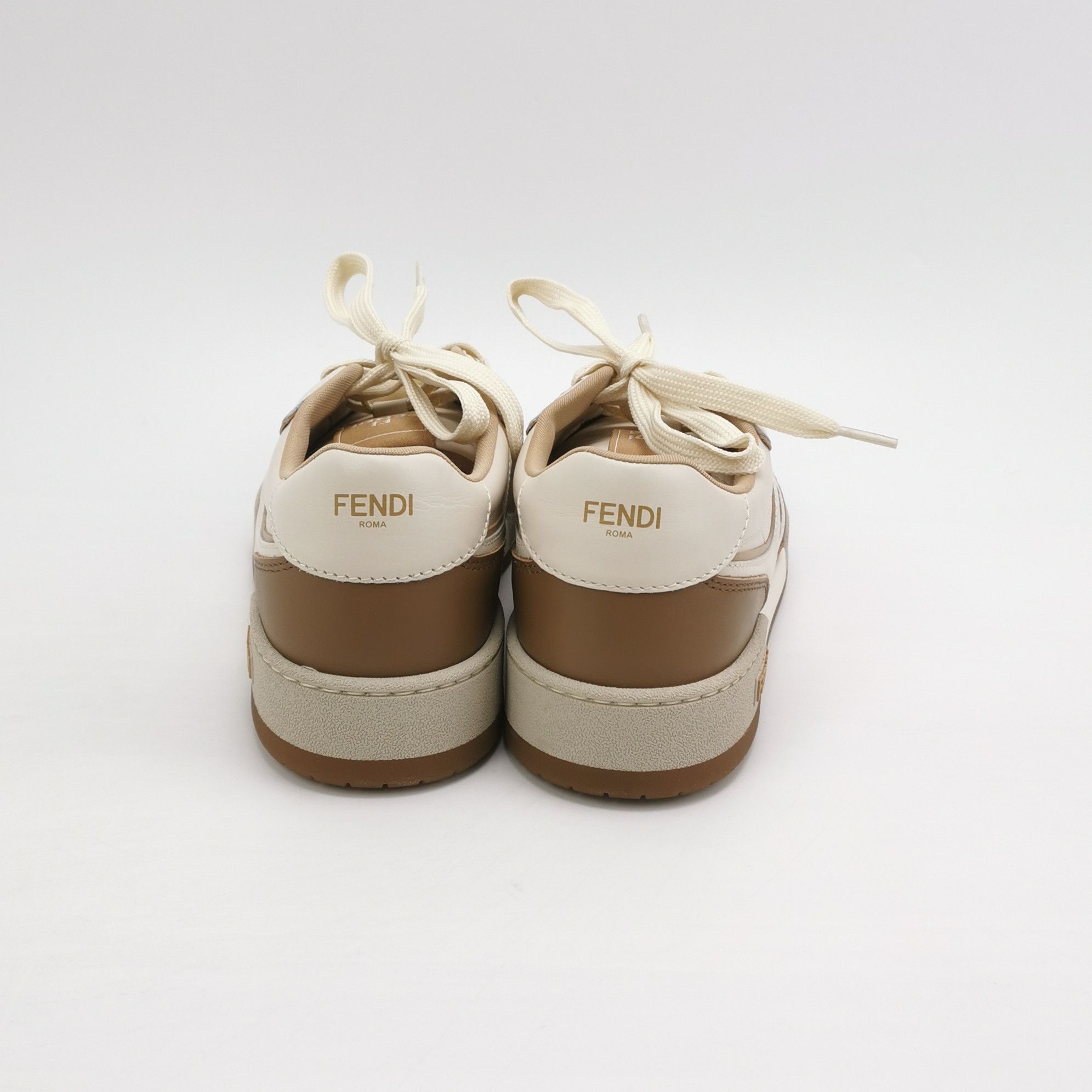 Fendi Fendi Match Leather Low-Top Sneakers 41 Size US 8 / EU 41 - 5 Thumbnail