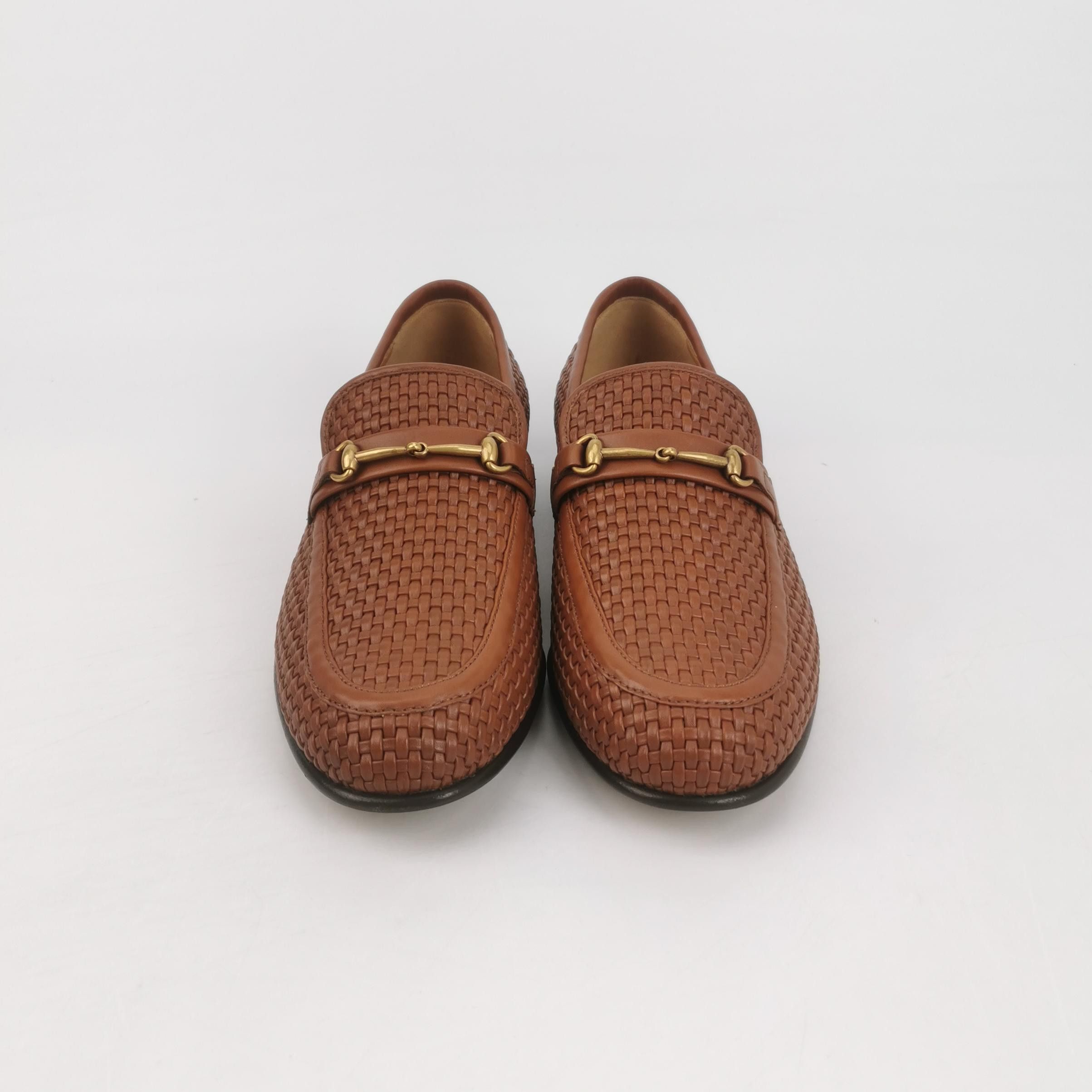 Gucci Gucci Woven Horsebit Loafers Size 39 Size US 6 / EU 39 - 4 Thumbnail