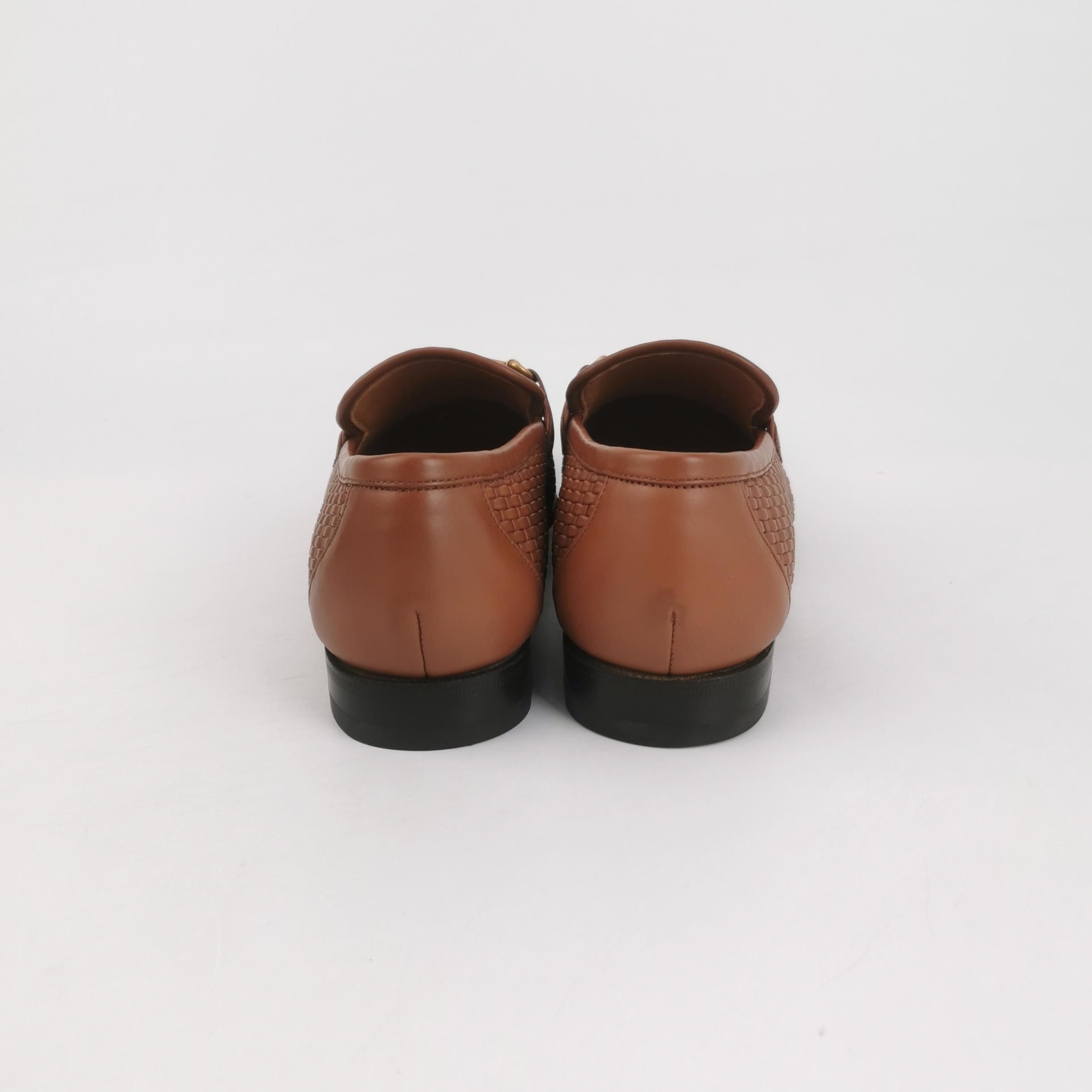 Gucci Gucci Woven Horsebit Loafers Size 39 Size US 6 / EU 39 - 5 Thumbnail