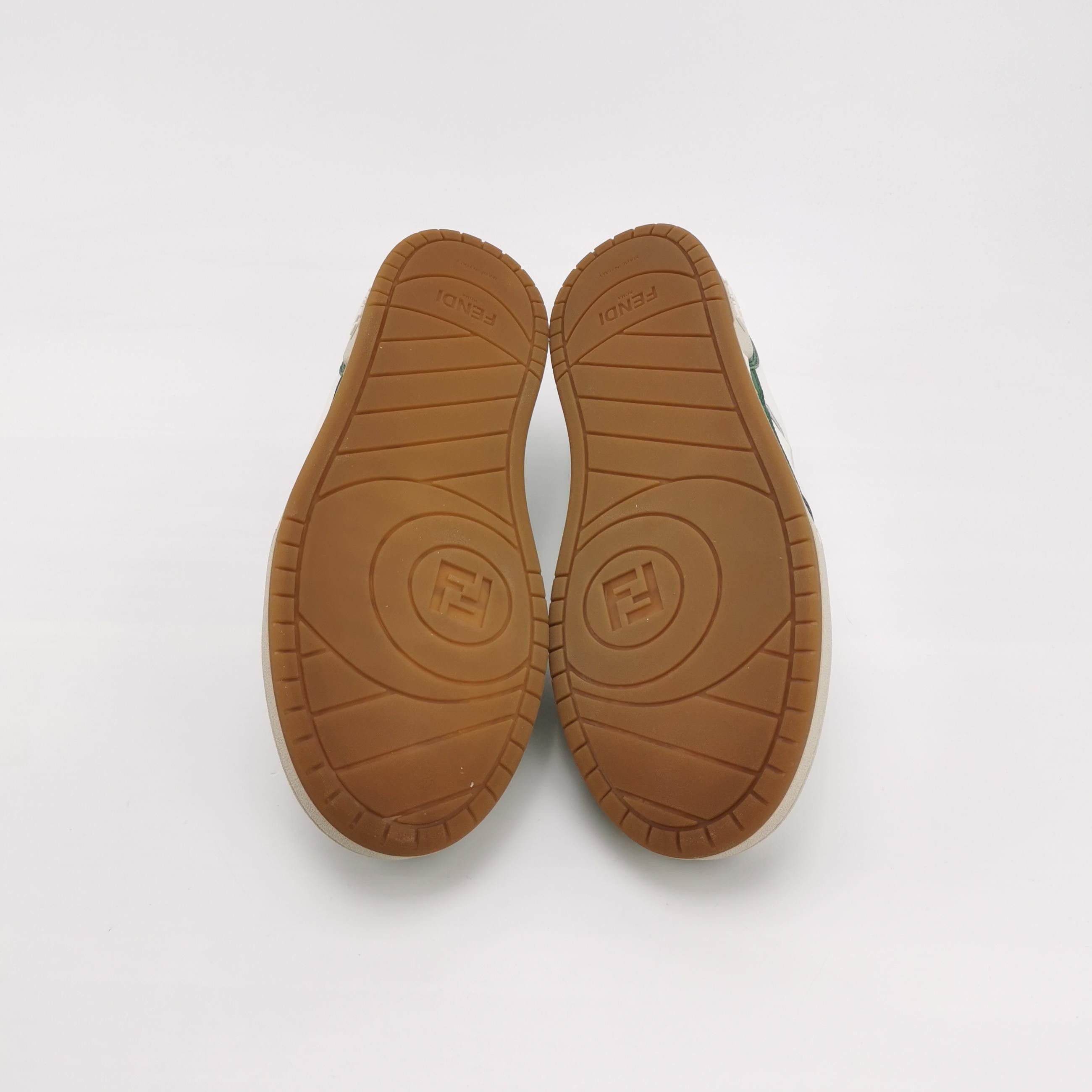 Fendi Fendi Match Green Logo Sneakers 43 Size US 10 / EU 43 - 6 Thumbnail