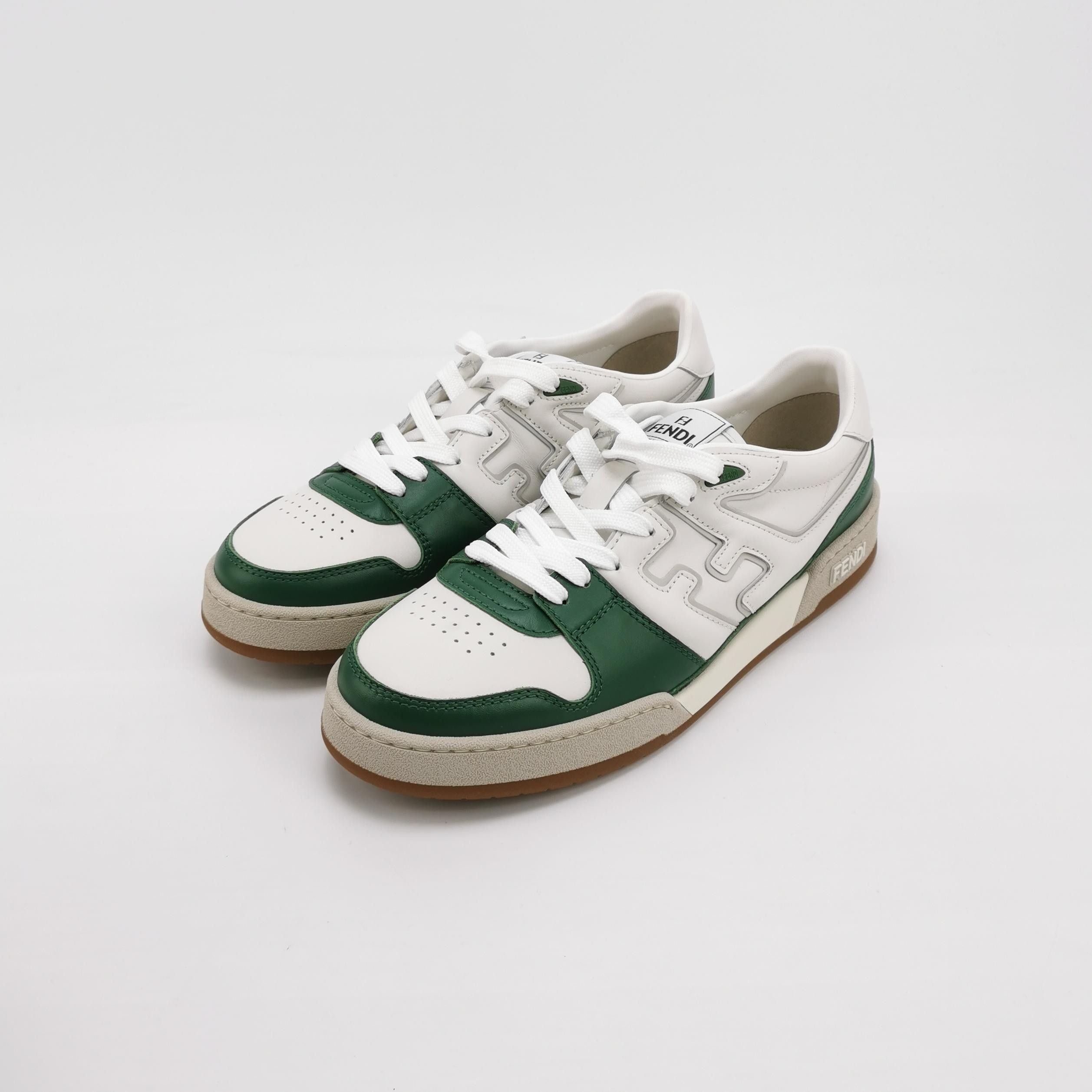 Fendi Fendi Match Green Logo Sneakers 43 Size US 10 / EU 43 - 3 Thumbnail