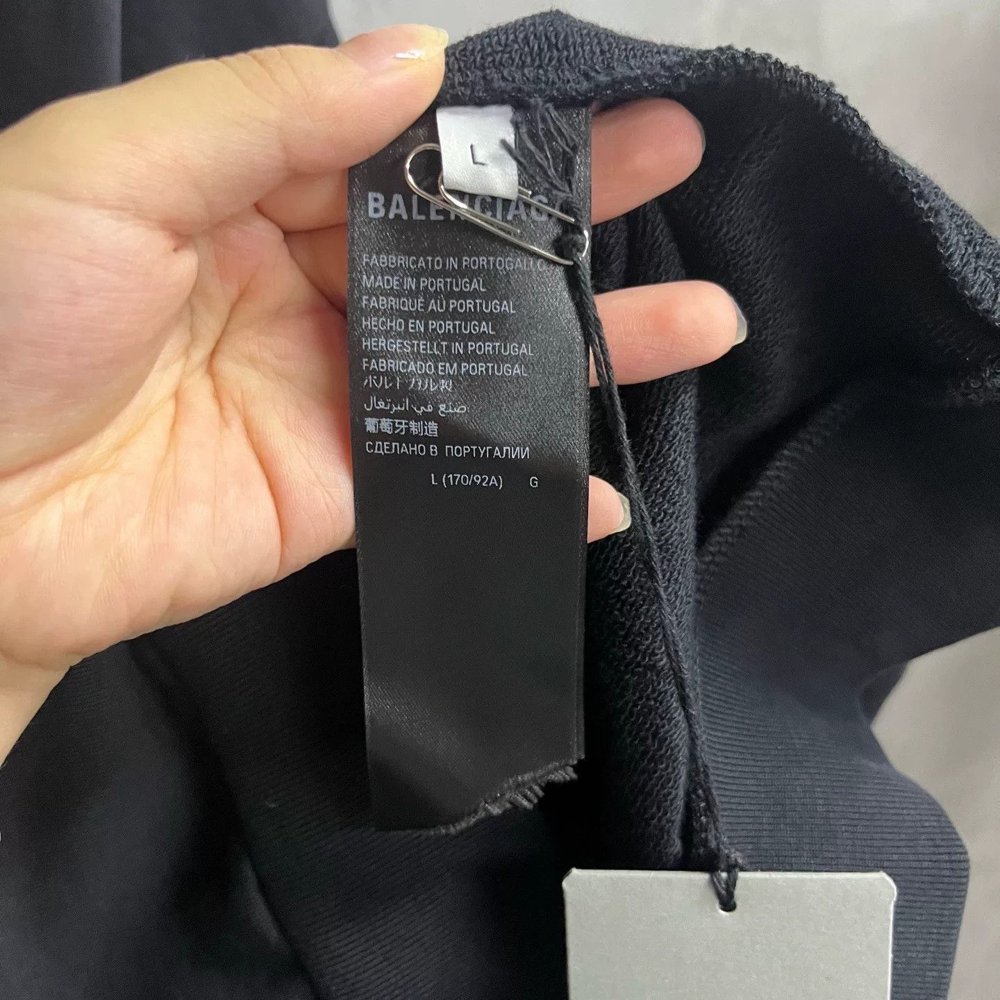 Balenciaga Balenciaga Printed Hoodie l Men Size US L / EU 52-54 / 3 - 4 Thumbnail