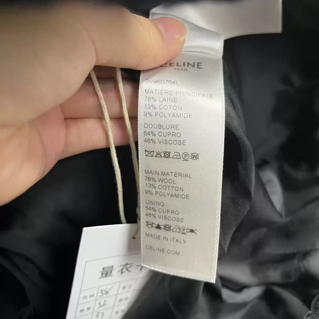Celine Celine Cropped Black Jacket XS Women Size XS / US 0-2 / IT 36-38 - 4 Thumbnail
