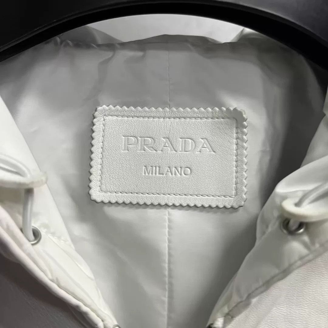 Prada Prada Oversized White Light Jacket xs Men Size US XS / EU 42 / 0 - 5 Thumbnail