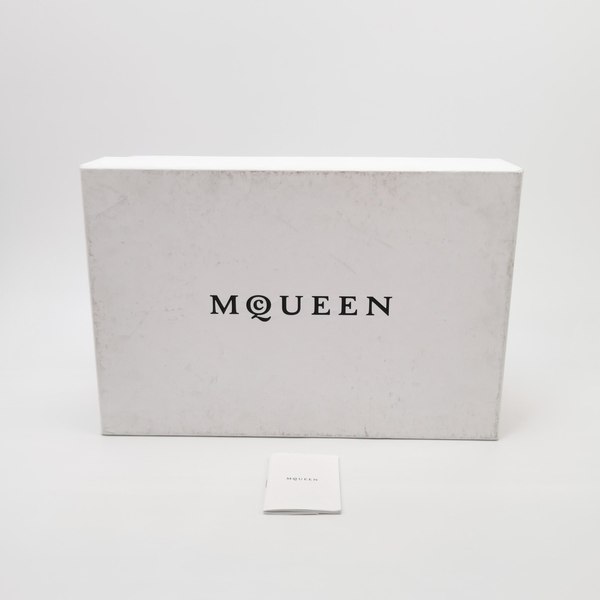 Alexander McQueen Alexander McQueen Black Leather Low-Top Sneakers 42 Size US 9 / EU 42 - 7 Thumbnail