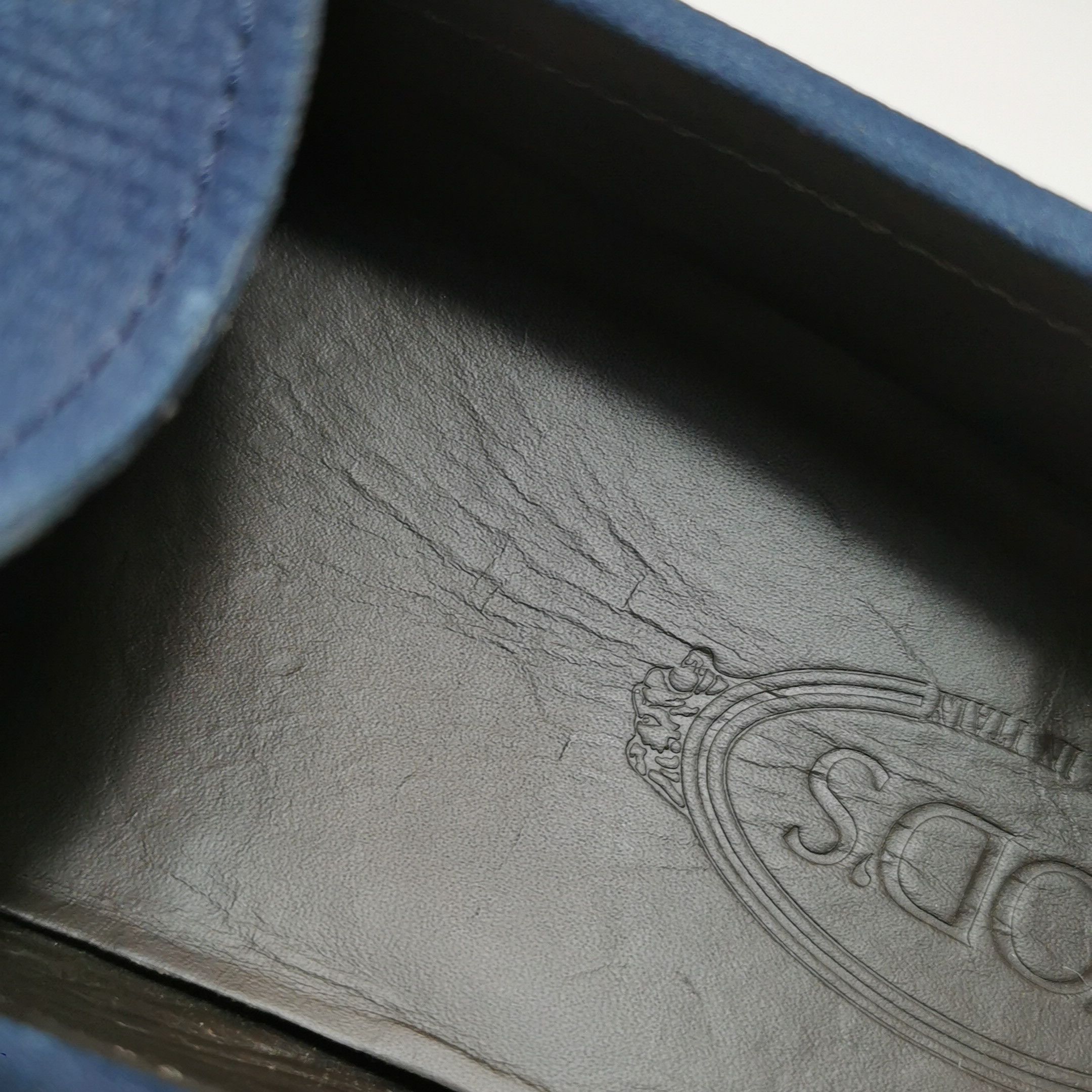 Tod's Tod's Navy Suede Gommino Driving Shoes 44 Size US 11 / EU 44 - 9 Thumbnail