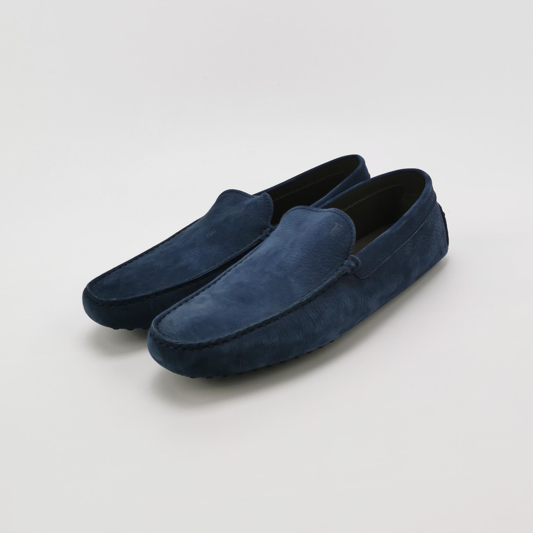 Tod's Tod's Navy Suede Gommino Driving Shoes 44 Size US 11 / EU 44 - 3 Thumbnail