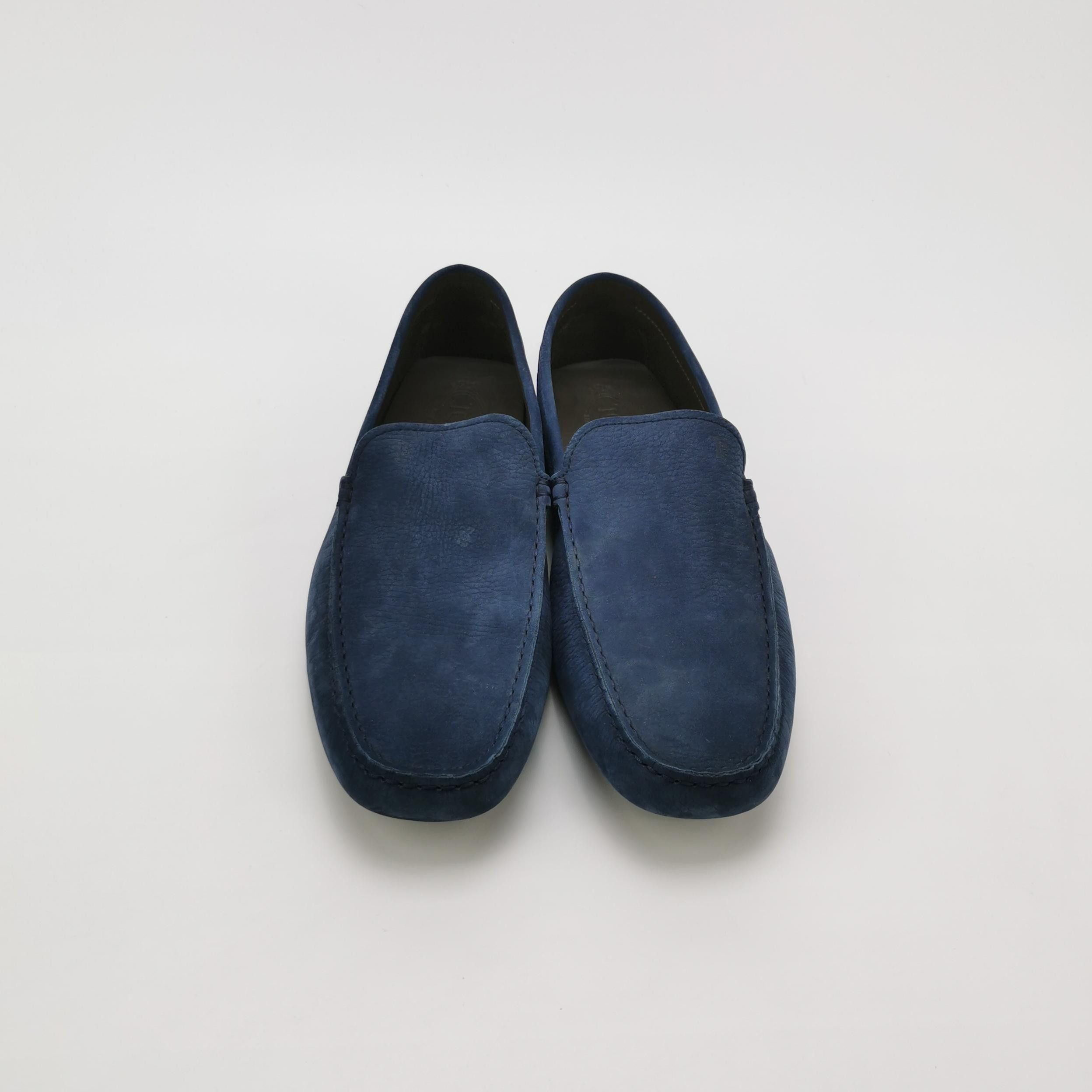 Tod's Tod's Navy Suede Gommino Driving Shoes 44 Size US 11 / EU 44 - 4 Thumbnail