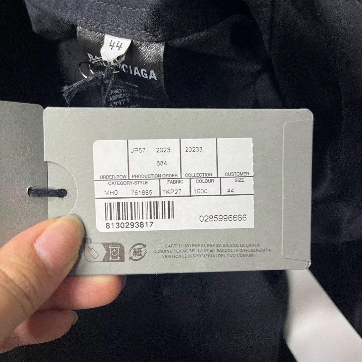 Balenciaga Balenciaga Casual Black Casual Pants 28 Men Size US 28 / EU 44 - 5 Thumbnail