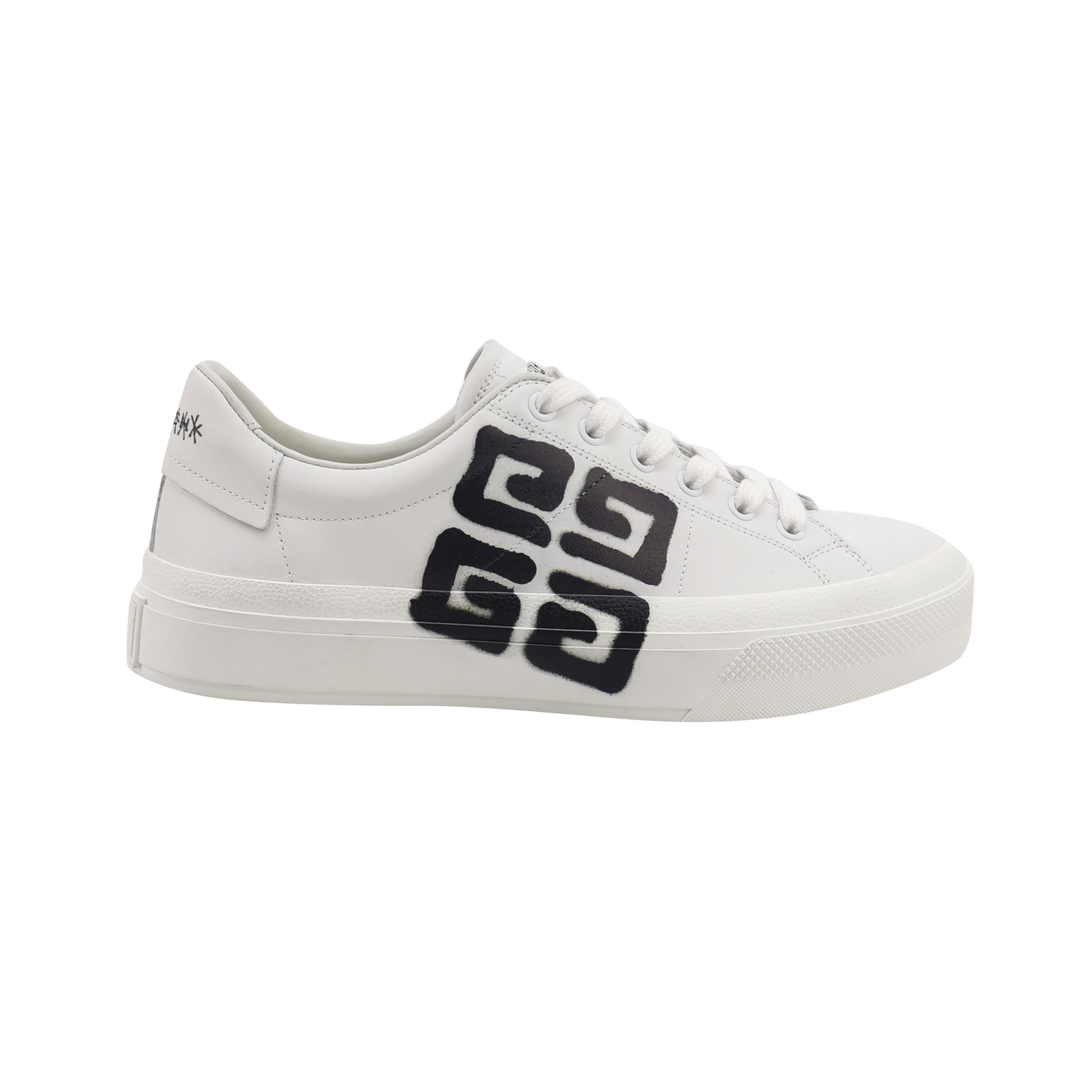 Givenchy Givenchy 4G Logo Print Leather Sneakers 39 Size US 6 / EU 39 - 2 Thumbnail