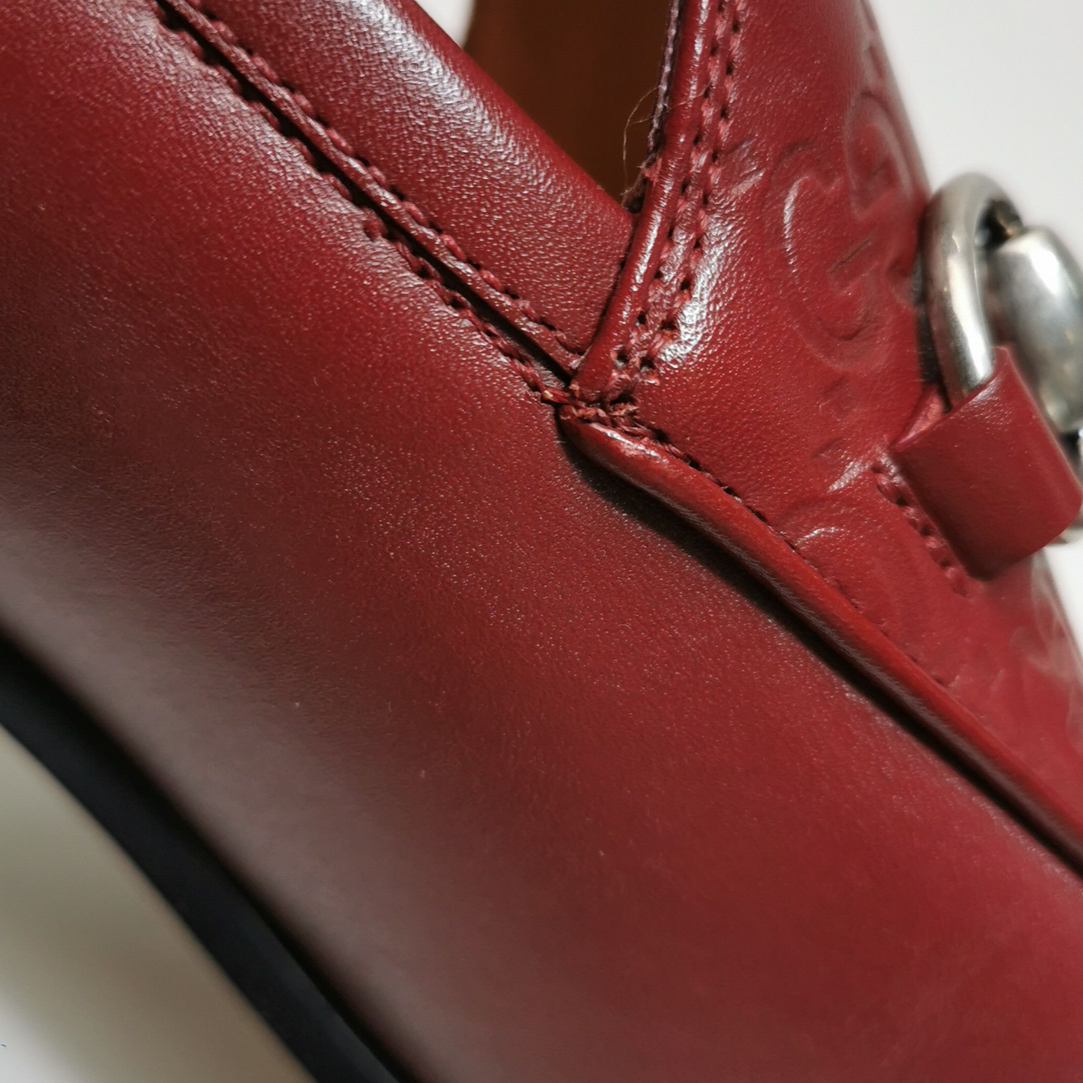 Gucci Gucci GG Embossed Horsebit Loafers Size 41 Size US 8 / EU 41 - 8 Thumbnail