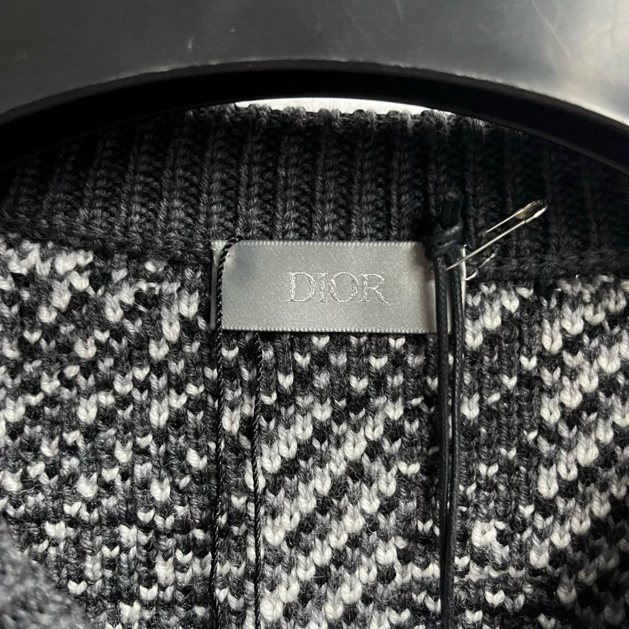 Dior Dior Knit Printed Gray Sweater m Men Size US M / EU 48-50 / 2 - 3 Thumbnail