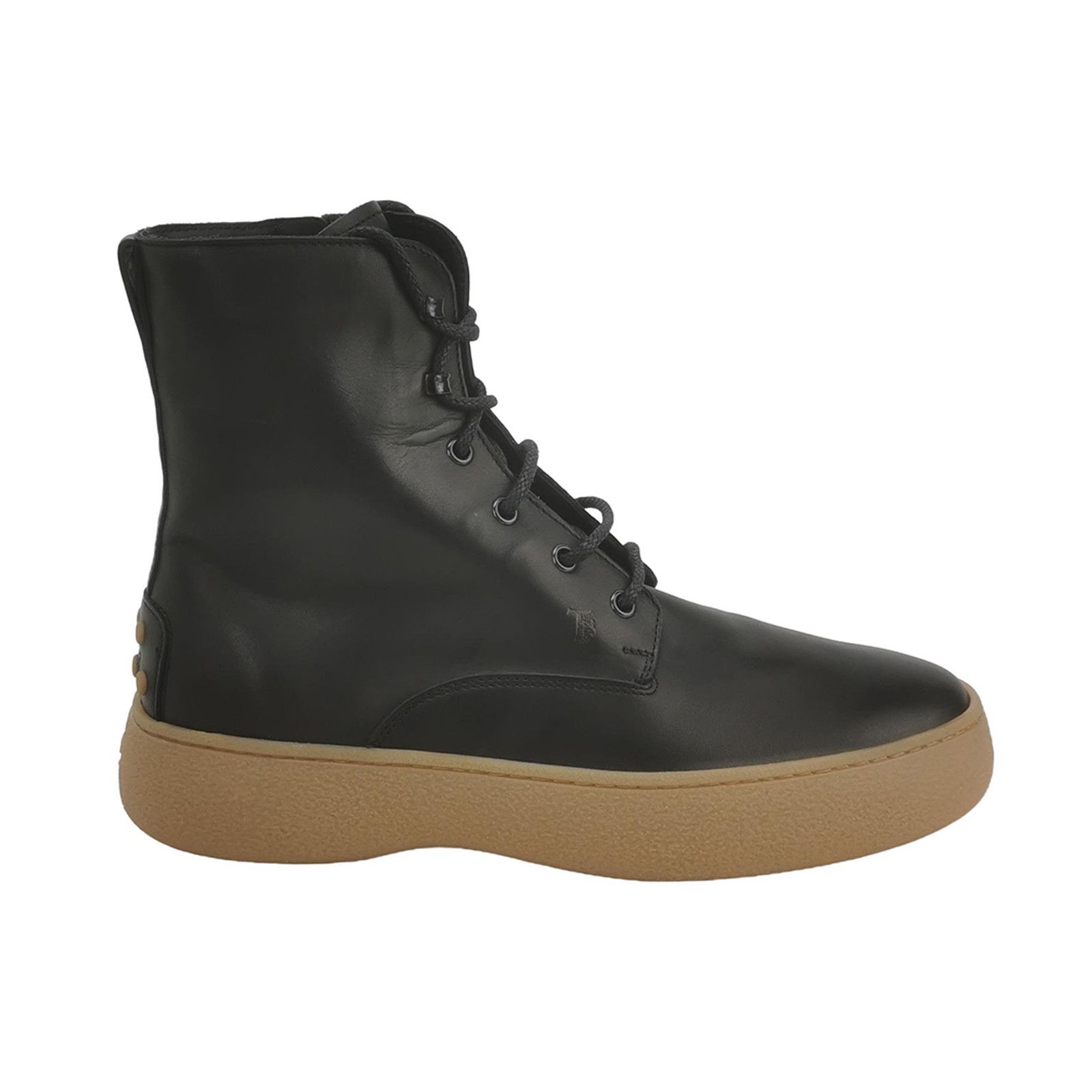 Tod's Tod's Black Leather Lace-Up Boots 40.5 Size US 7 / EU 40 - 2 Thumbnail