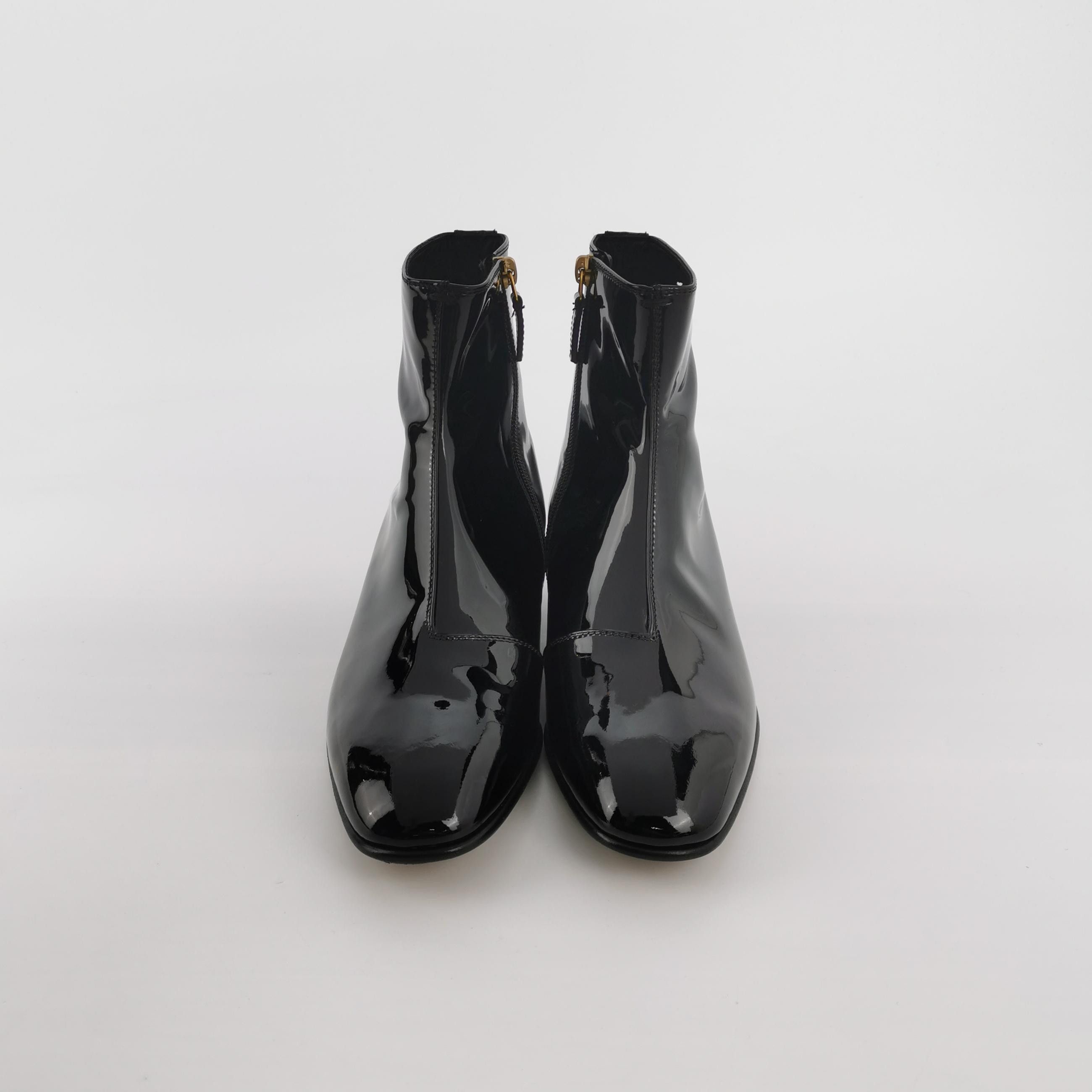 Gucci Gucci Patent Leather Interlocking G Boots EU 39 Size US 6 / EU 39 - 4 Thumbnail