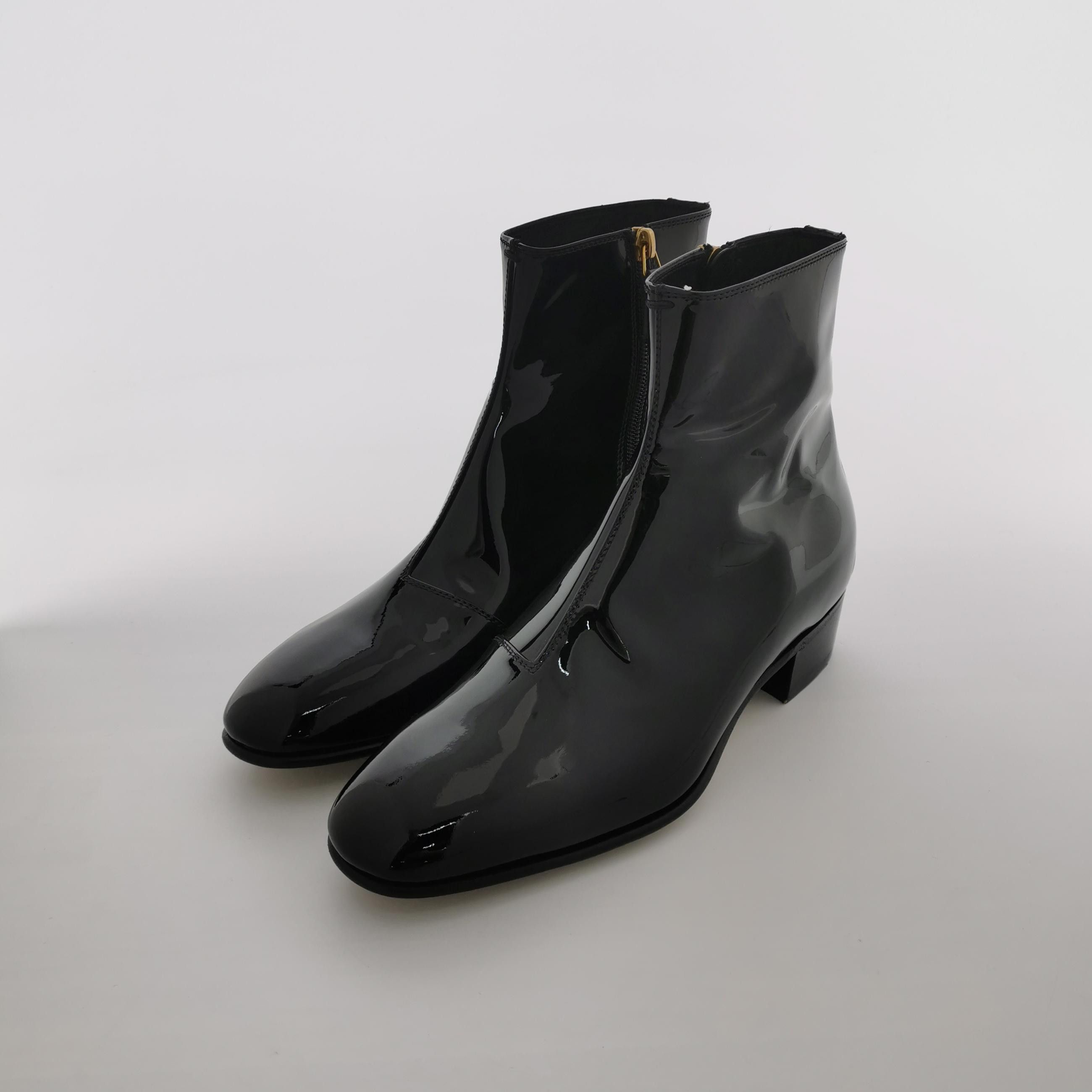 Gucci Gucci Patent Leather Interlocking G Boots EU 39 Size US 6 / EU 39 - 3 Thumbnail