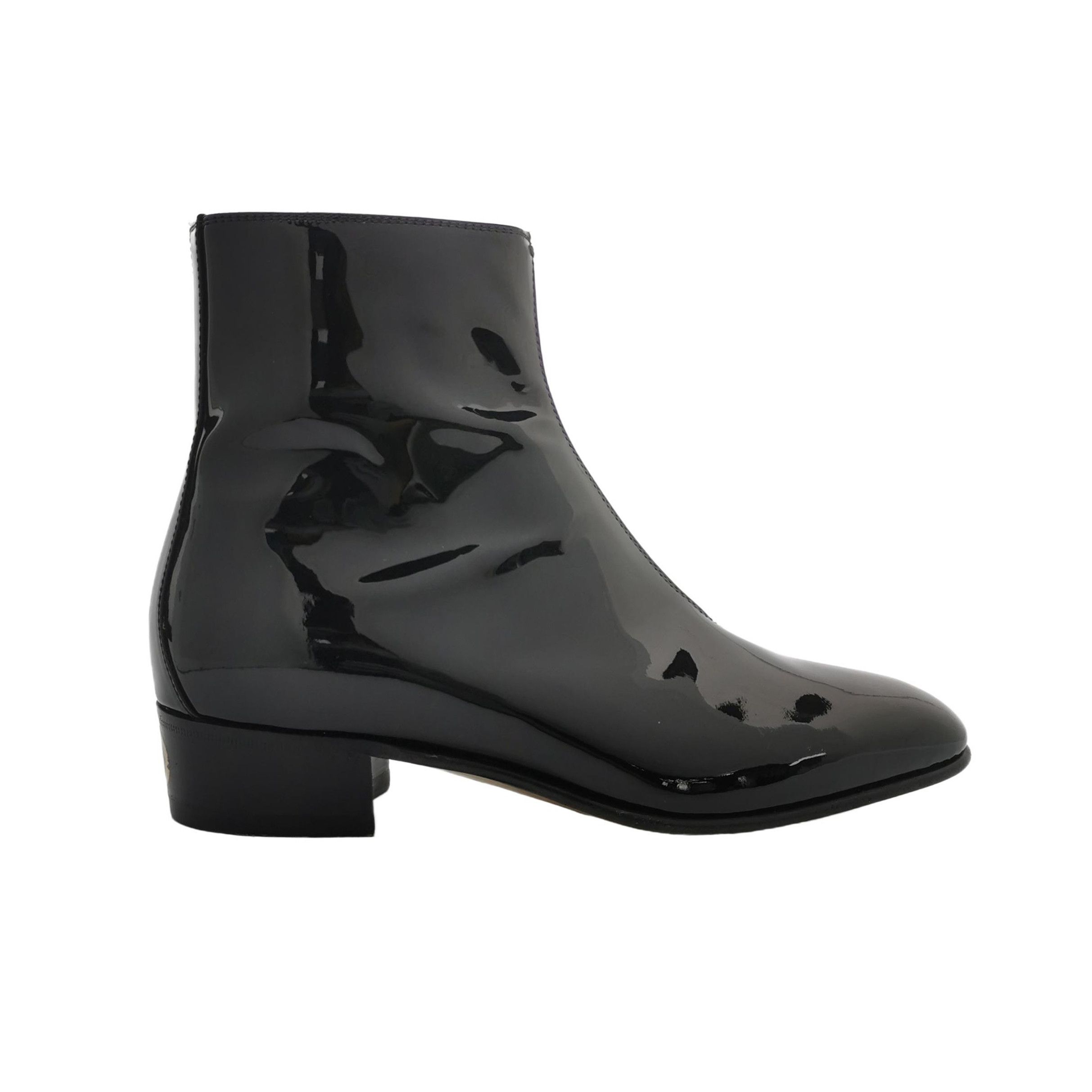 Gucci Gucci Patent Leather Interlocking G Boots EU 39 Size US 6 / EU 39 - 2 Thumbnail