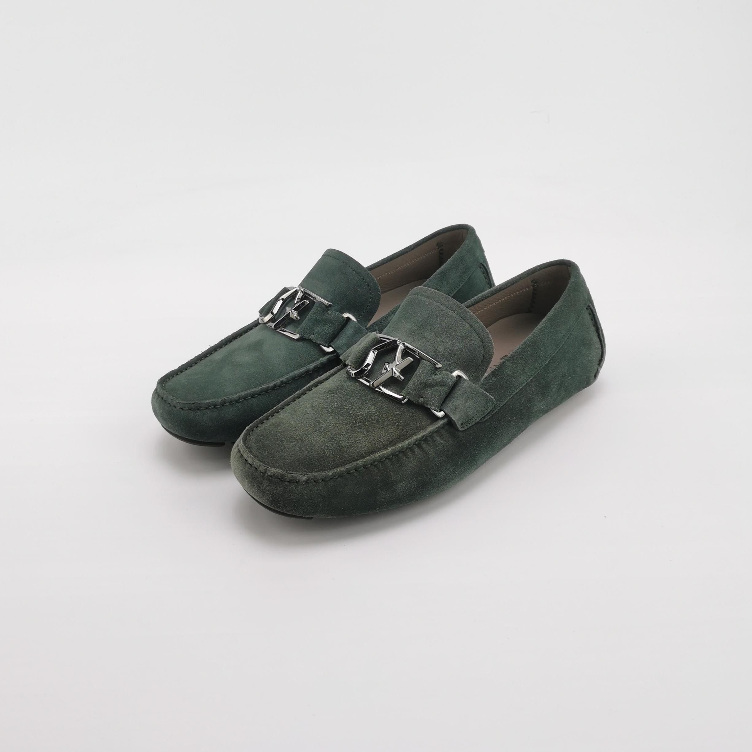 Salvatore Ferragamo Salvatore Ferragamo Suede Gancini Loafers 41.5 Size US 8 / EU 41 - 3 Thumbnail