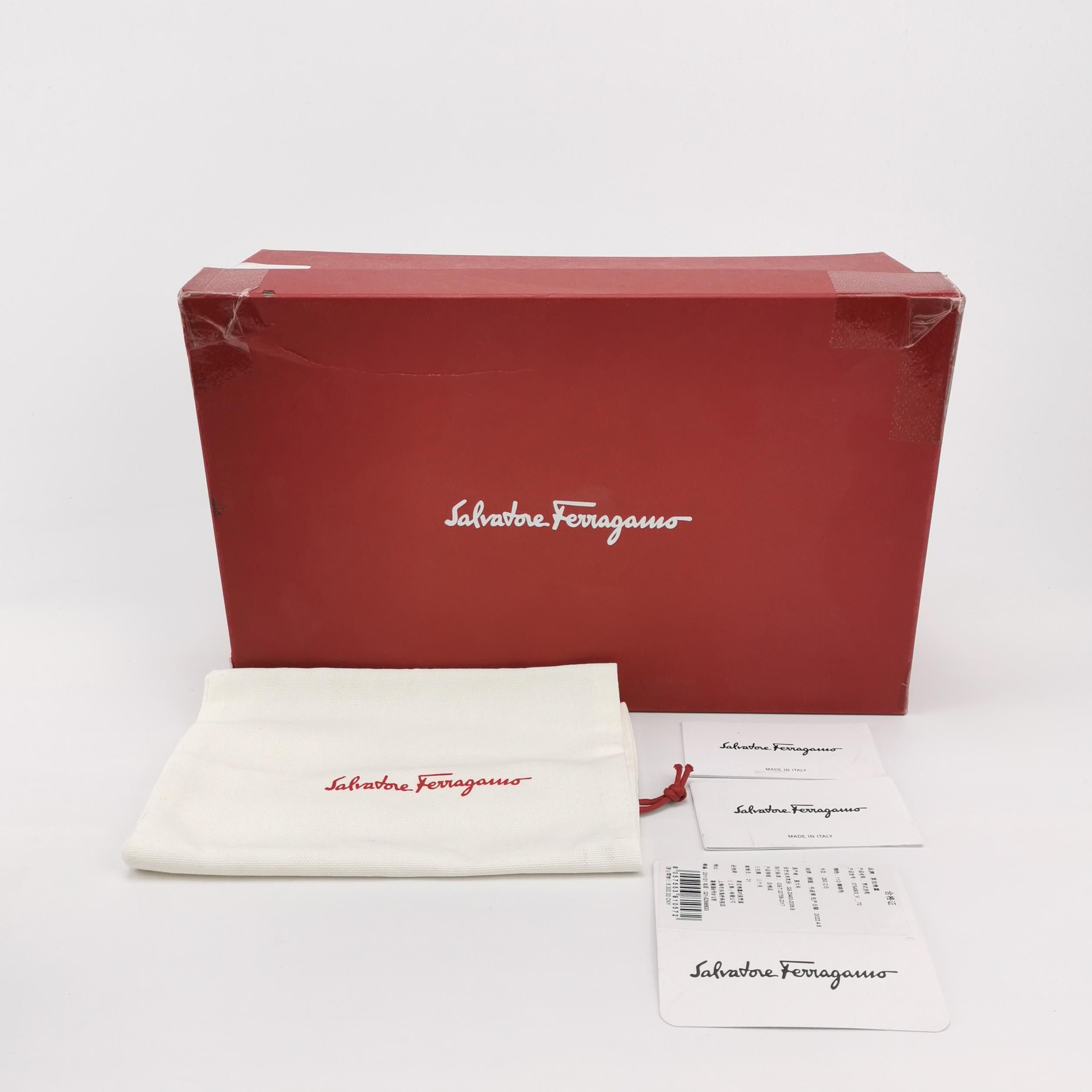 Salvatore Ferragamo Salvatore Ferragamo Gancini Leather Sandals US 8 Size US 8 / EU 41 - 7 Thumbnail