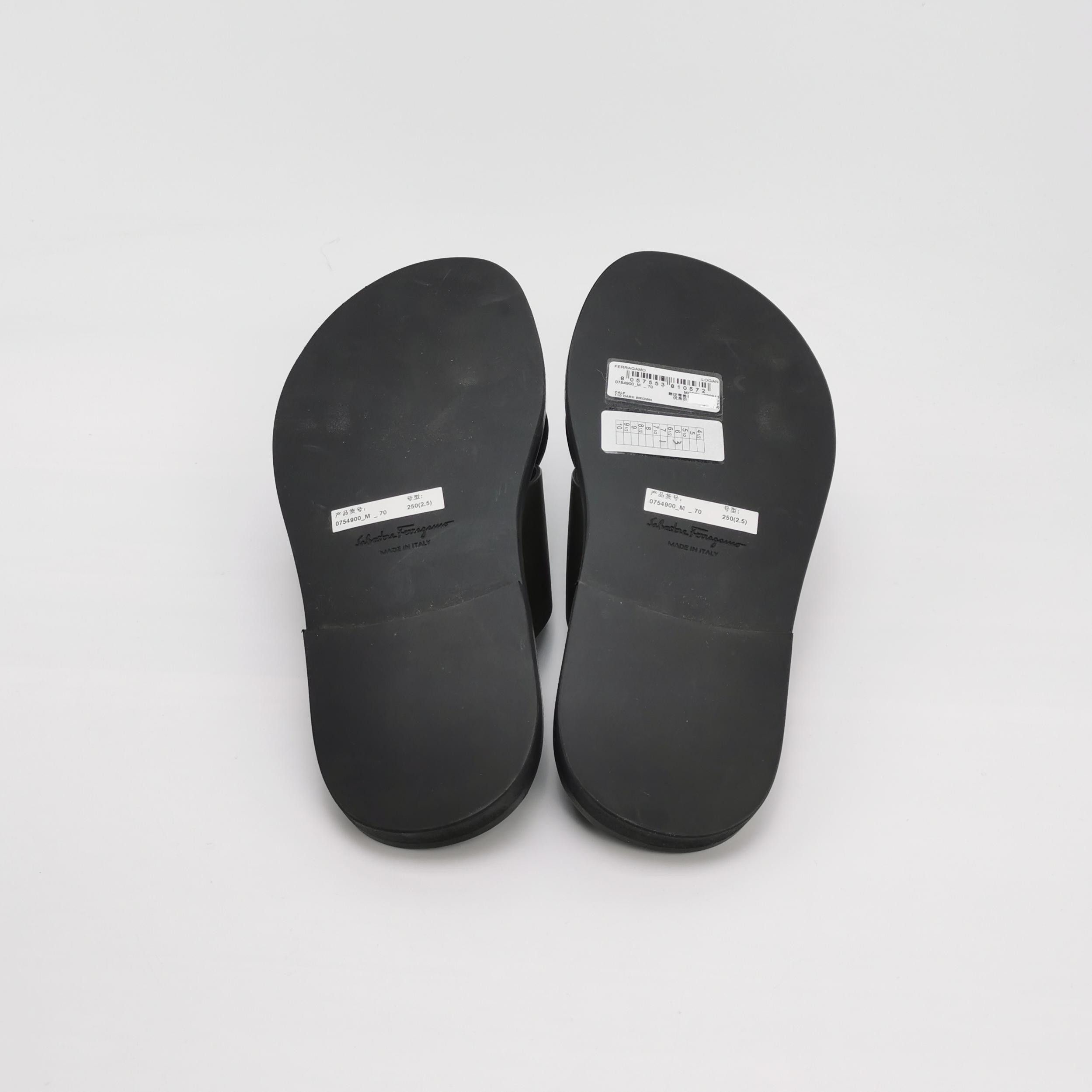 Salvatore Ferragamo Salvatore Ferragamo Gancini Leather Sandals US 8 Size US 8 / EU 41 - 6 Thumbnail