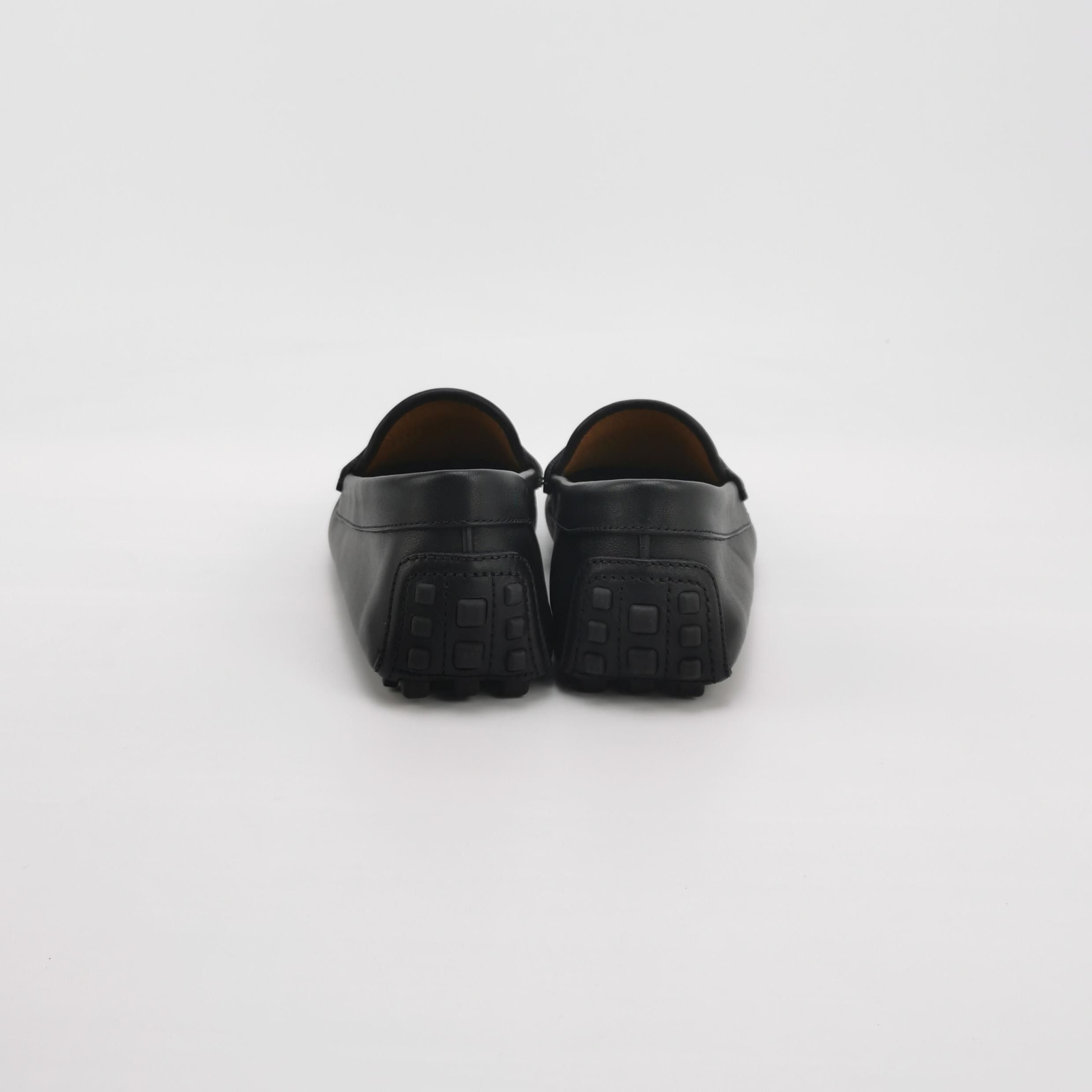 Gucci Gucci Interlocking G Leather Driver Loafers 38.5 Size US 5.5 / EU 38 - 5 Thumbnail