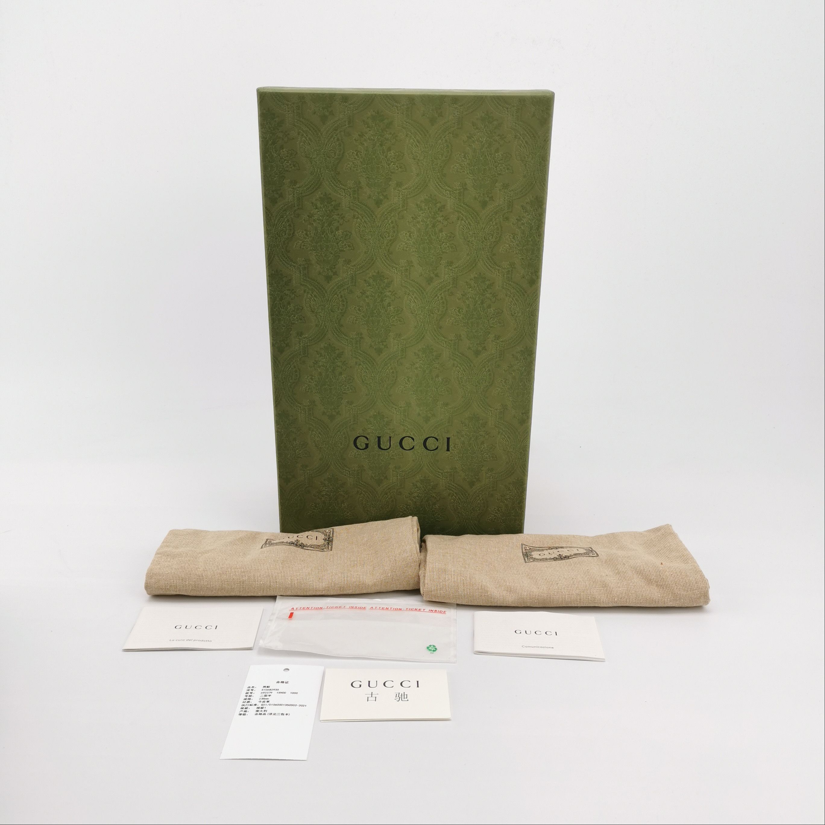 Gucci Gucci Interlocking G Leather Driver Loafers 38.5 Size US 5.5 / EU 38 - 7 Thumbnail